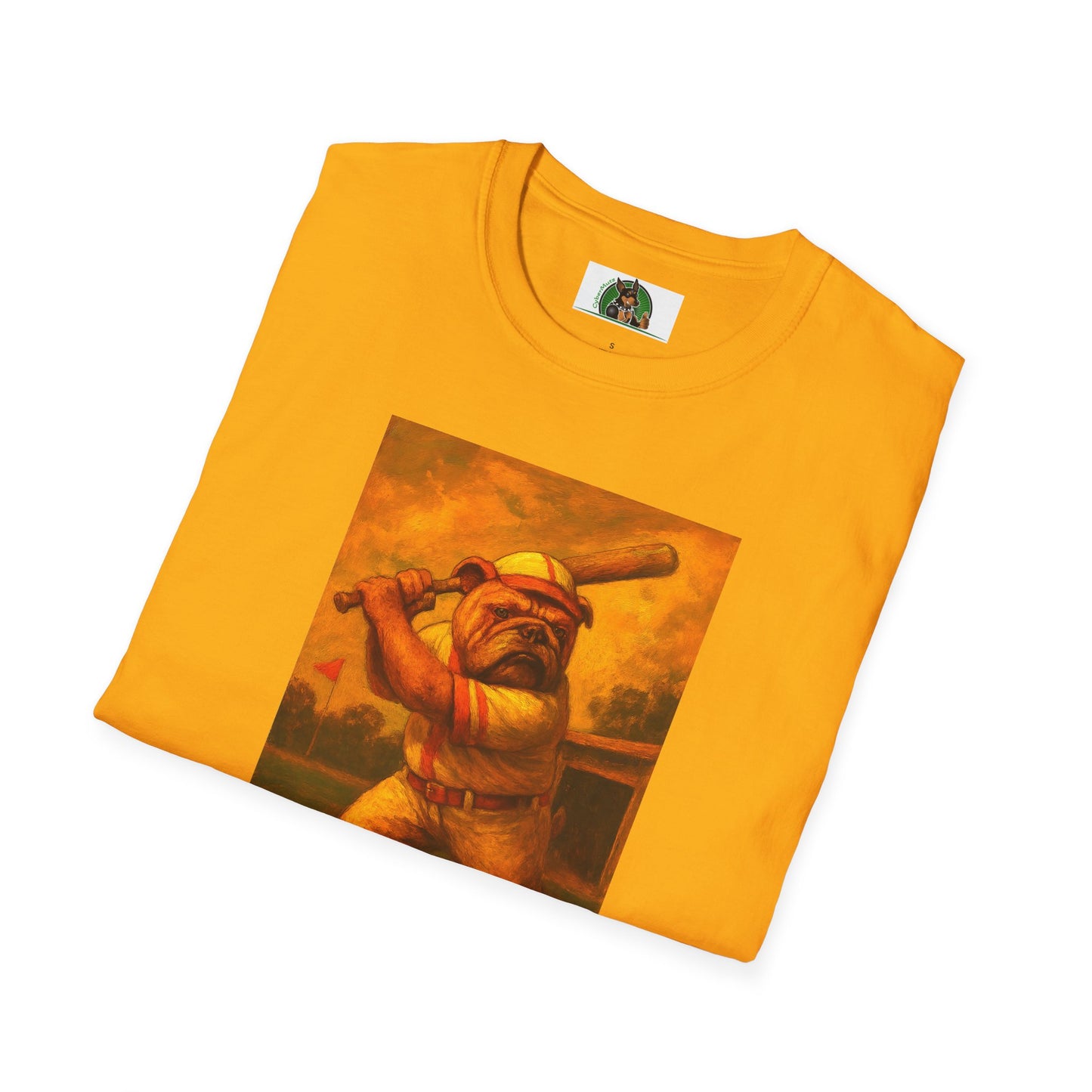 Bulldog Baseball T-Shirt - Unisex Sports Tee