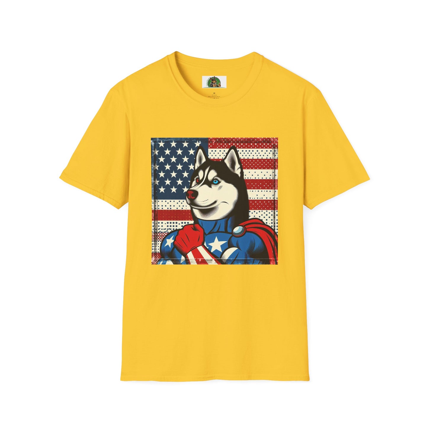 Husky T-Shirt Printify S Daisy 