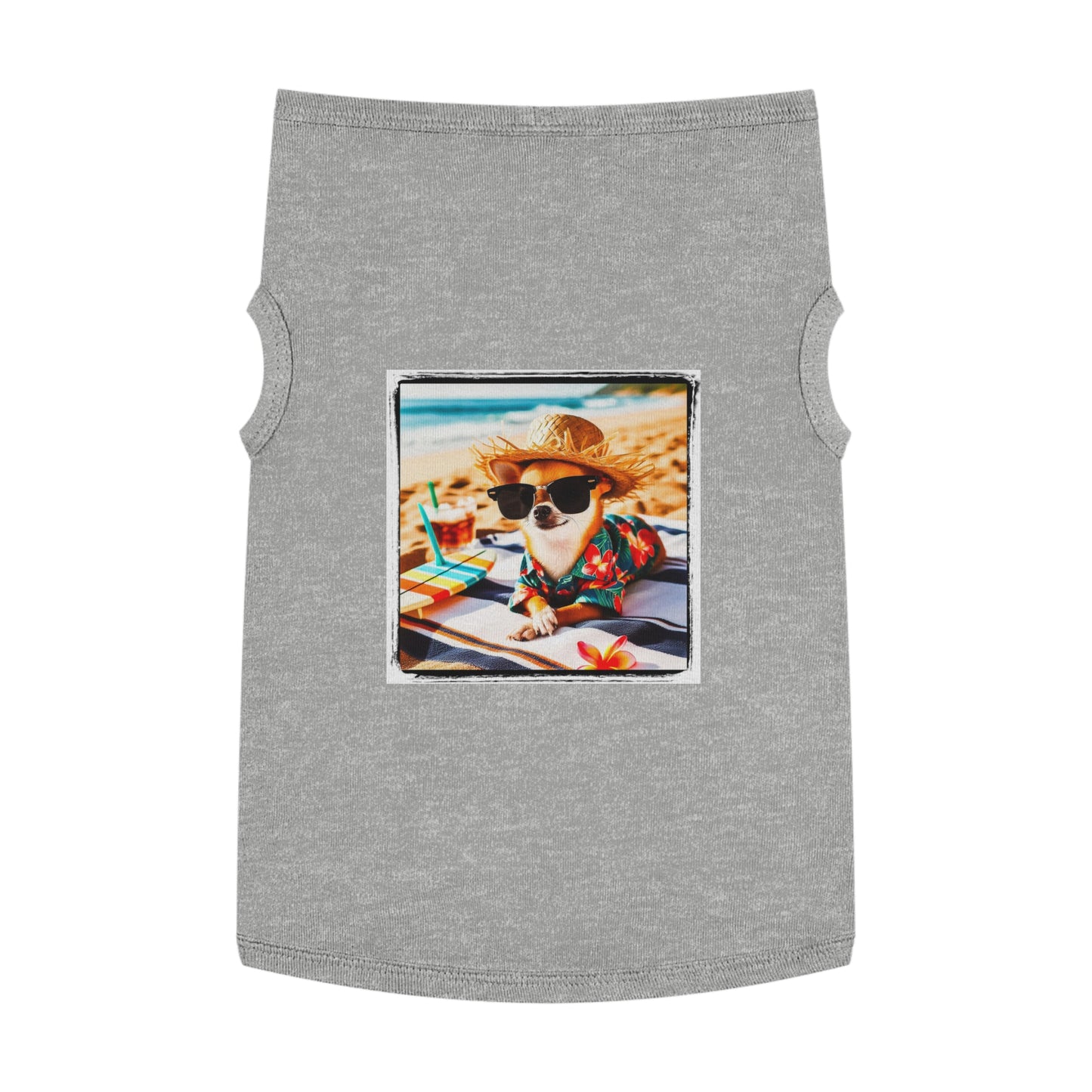 Pet Tank Top Chihuahua Pets Printify XL Heather