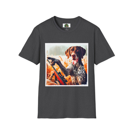 Wacky German Shorthaired Pointer T-Shirt Printify XS Dark Heather