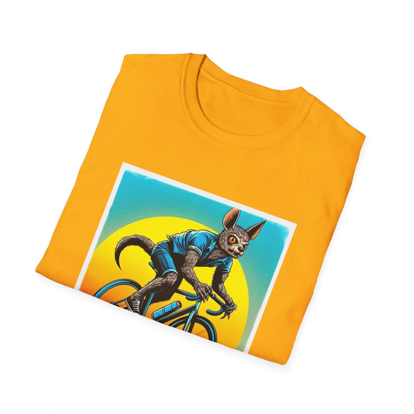 Chupacabra  bike riding t shirt