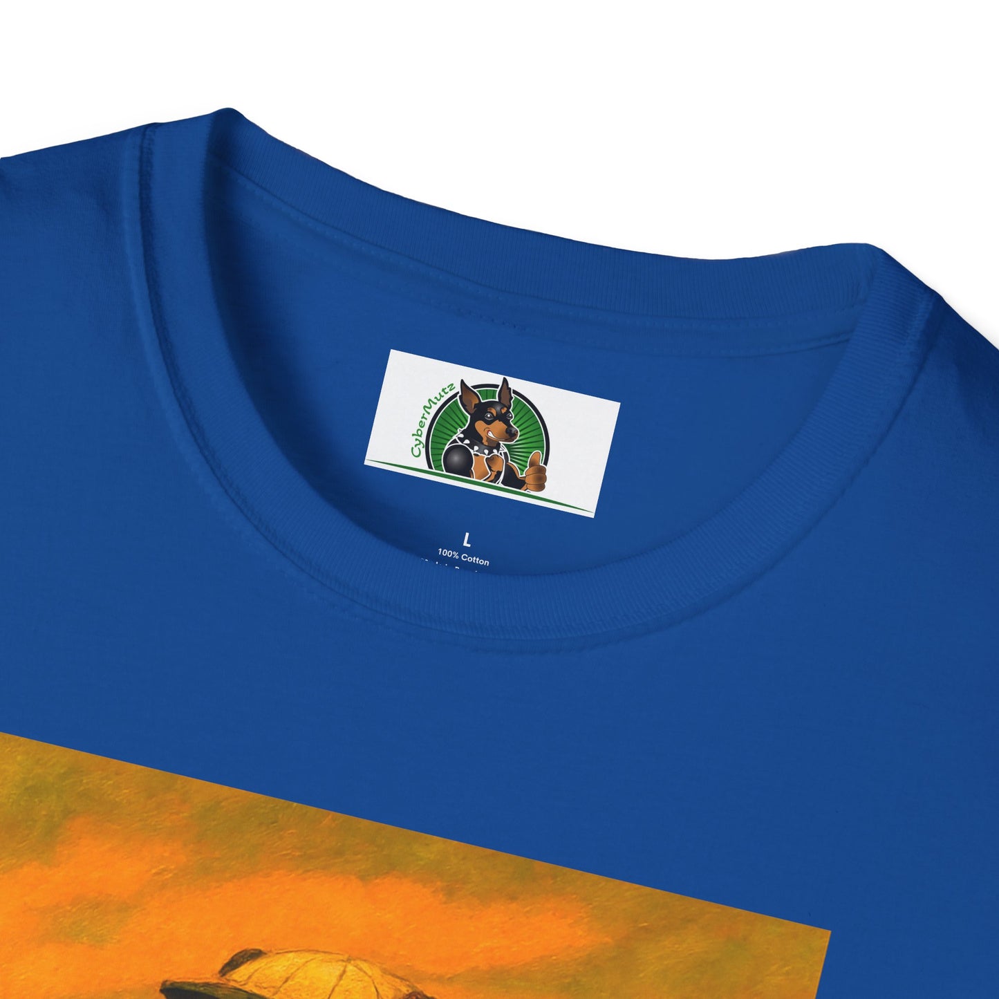 Boxer Puppy Dogs Unisex T-Shirt - Baseball Sports Theme T-Shirt Printify