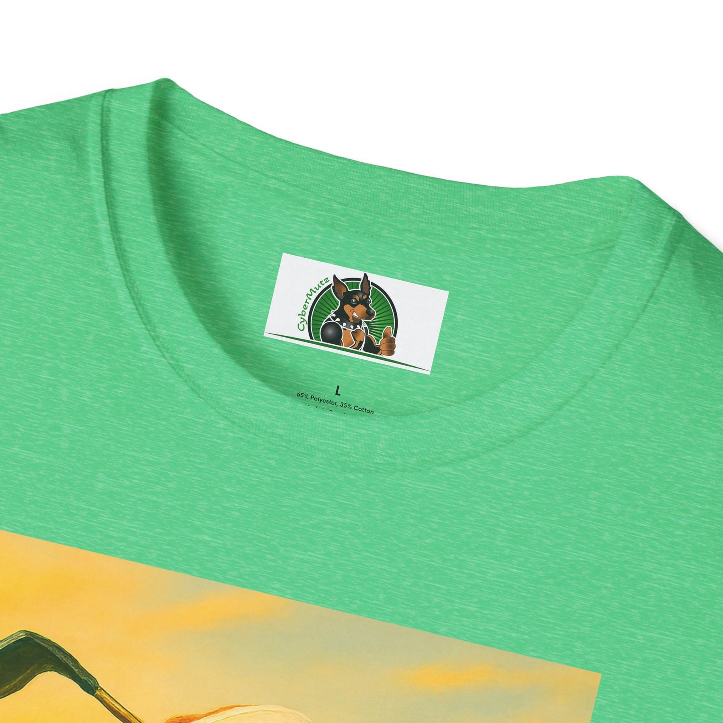 Sports Beagle Golf T-Shirt T-Shirt Printify