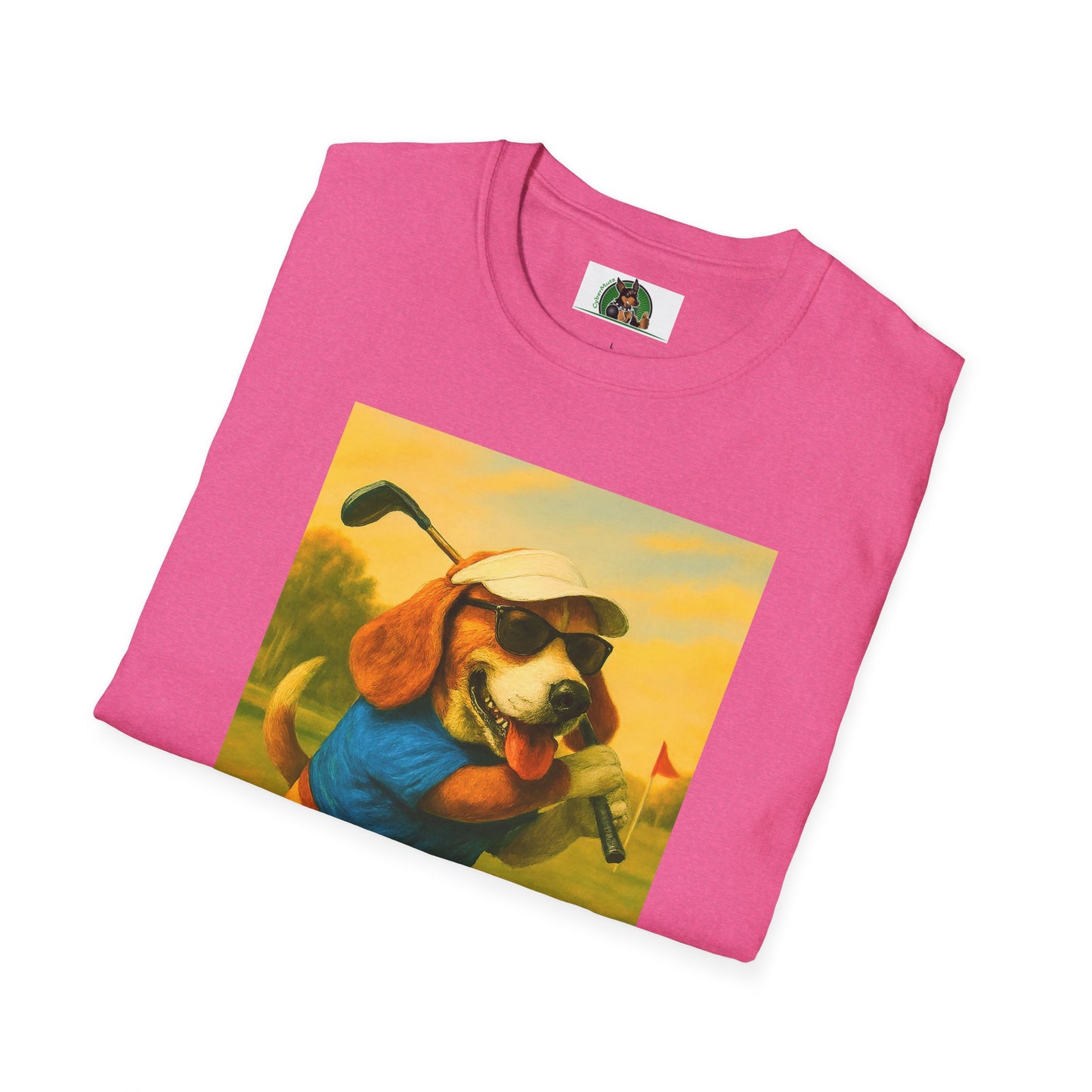 Sports Beagle Golf T-Shirt