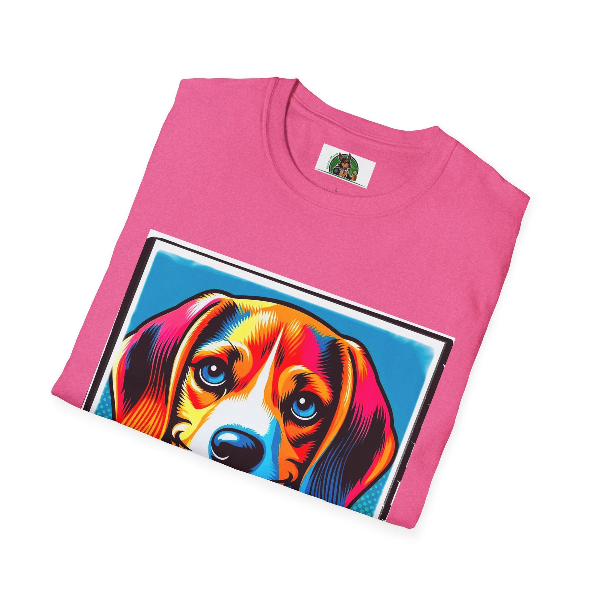 Beagle Pop Art Pic T-Shirt Printify   