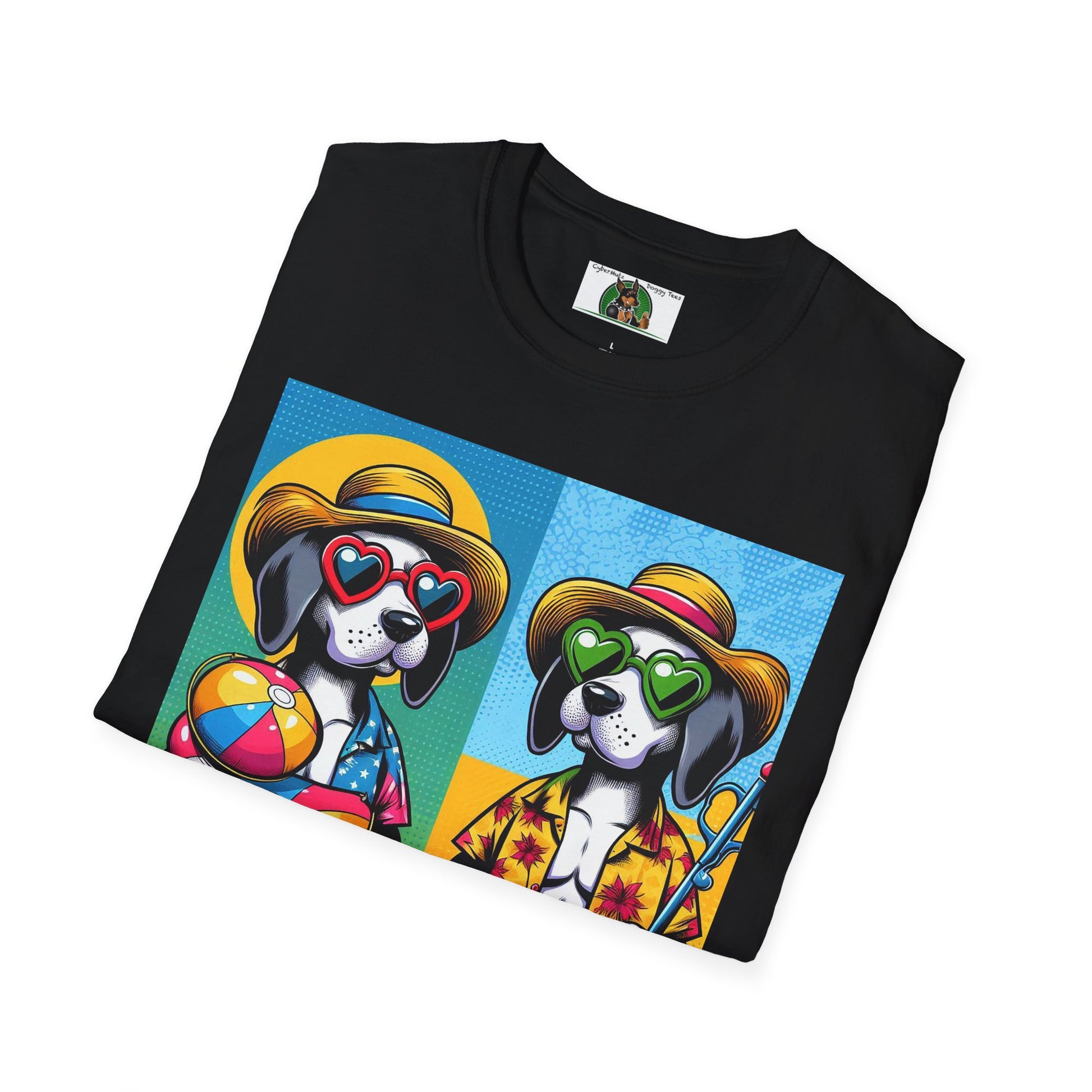 Wacky Pop Art T-Shirt Printify   