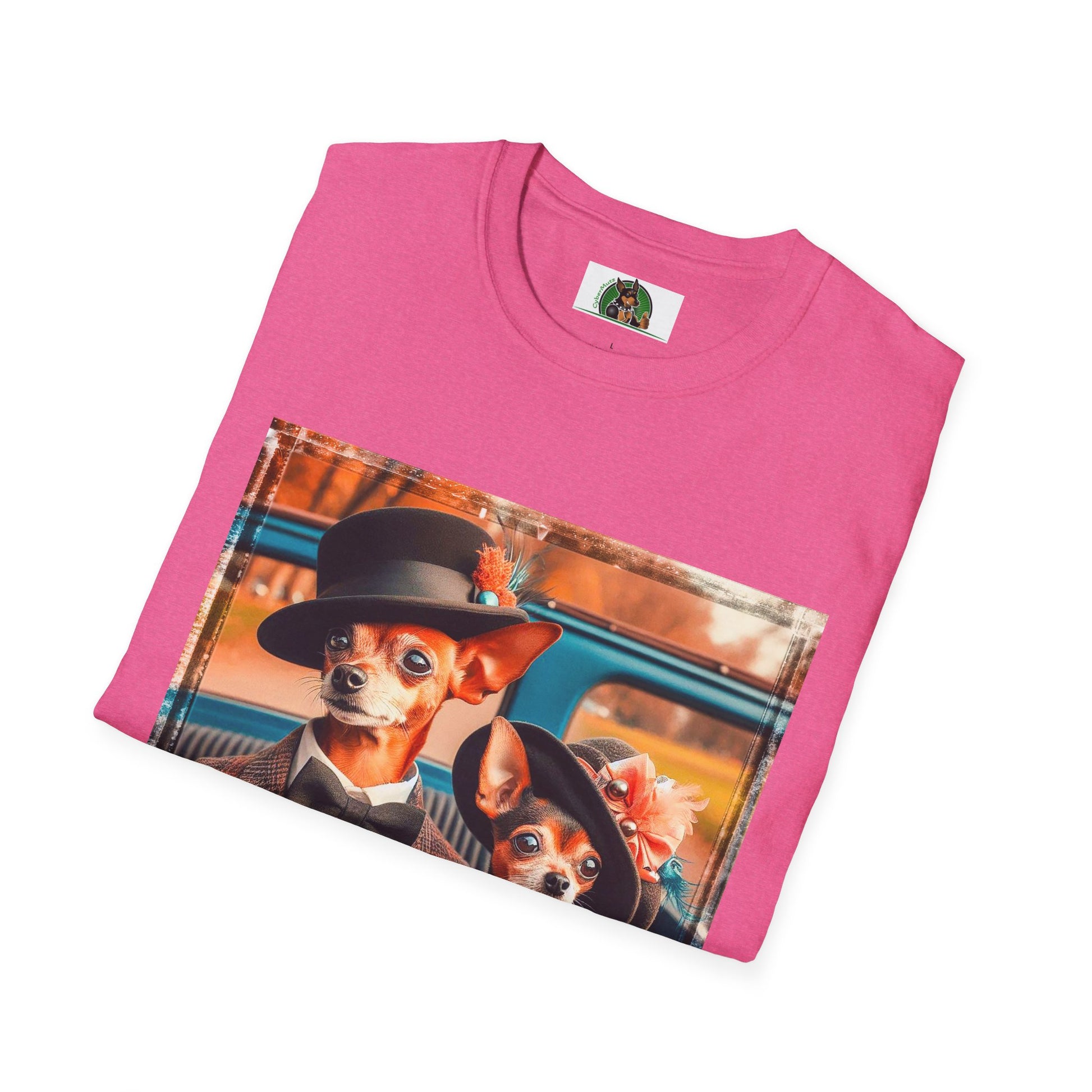 Wacky Min Pin T-Shirt T-Shirt Printify   