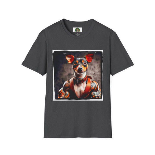 Rat Terrier T-Shirt T-Shirt Printify XS Dark Heather 