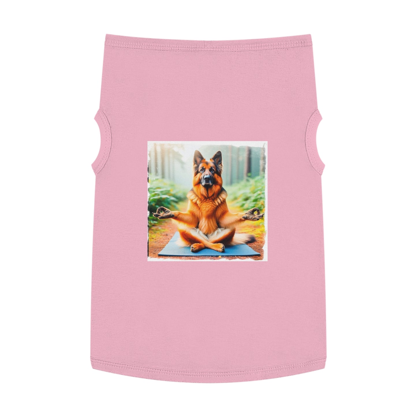 Pet Tank Top German Shepherd Pets Printify XL Pink