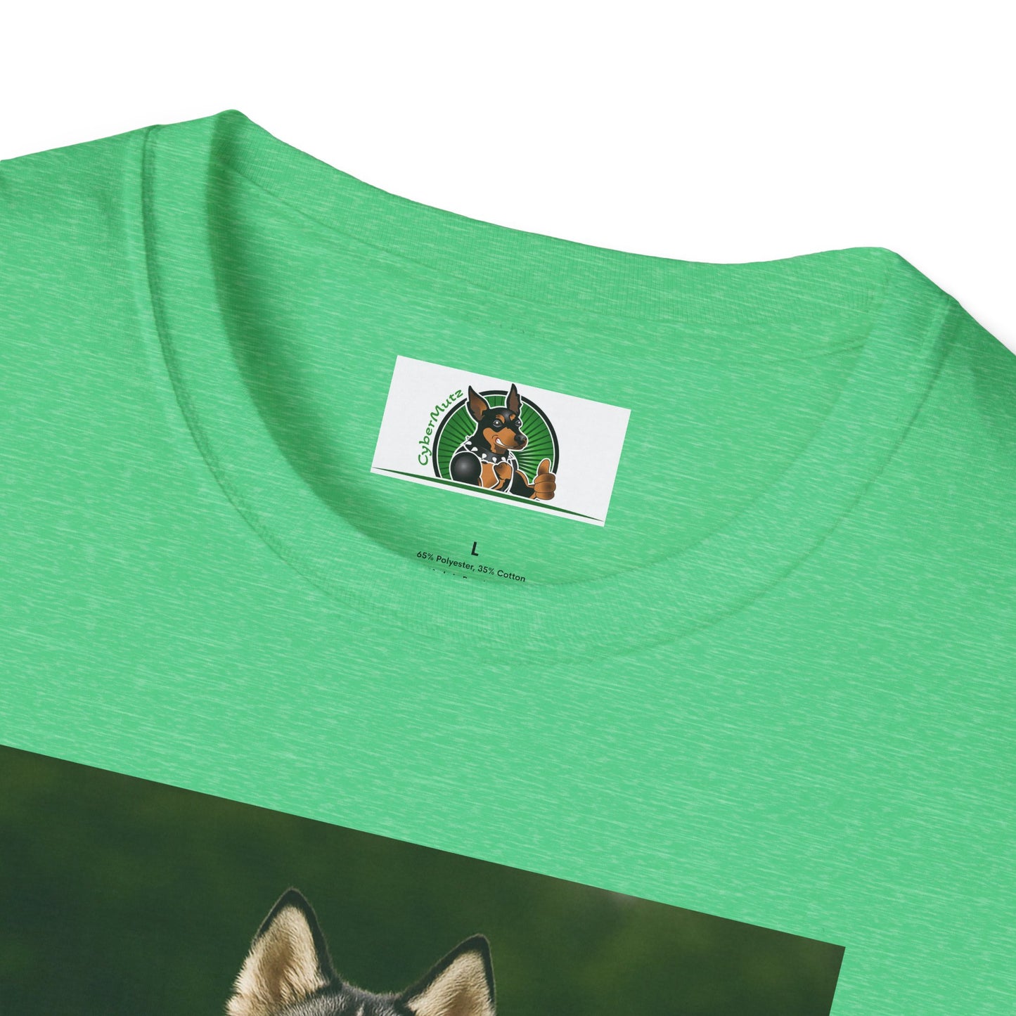 Husky Playing Golf T-Shirt — Sports Dog Tee