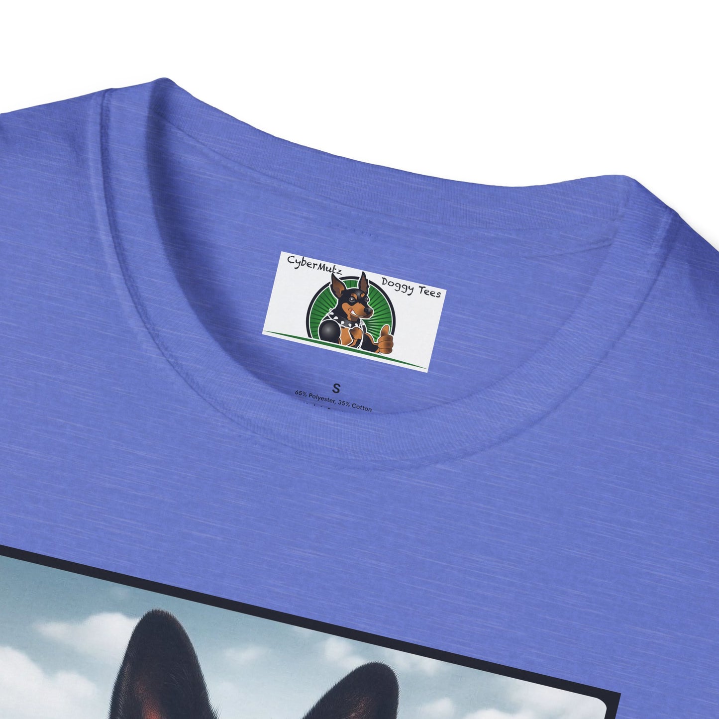 German Shepherd Agent Dog Single Image of Dog  Unisex Softstyle T-Shirt