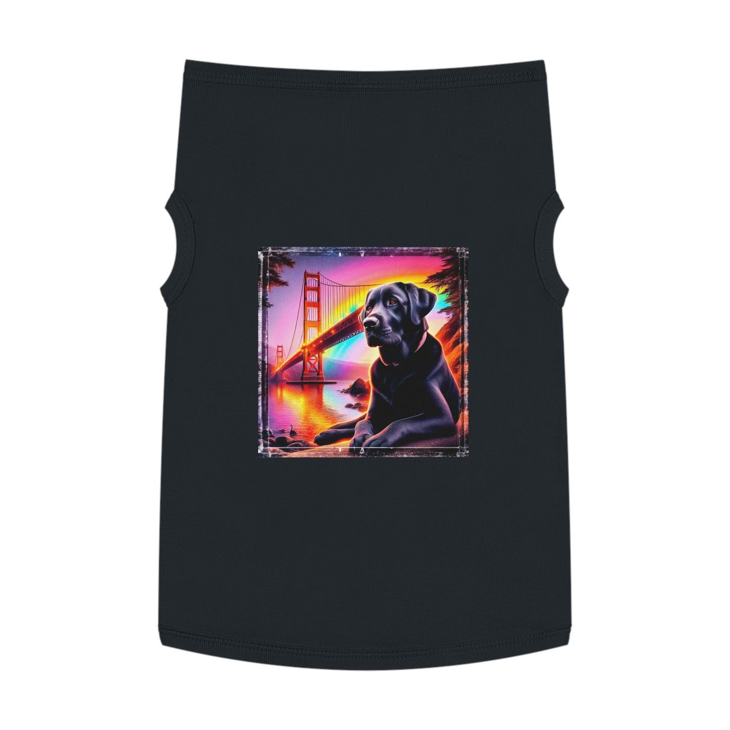 Pet Tank Top Labrador Retriever Pets Printify   