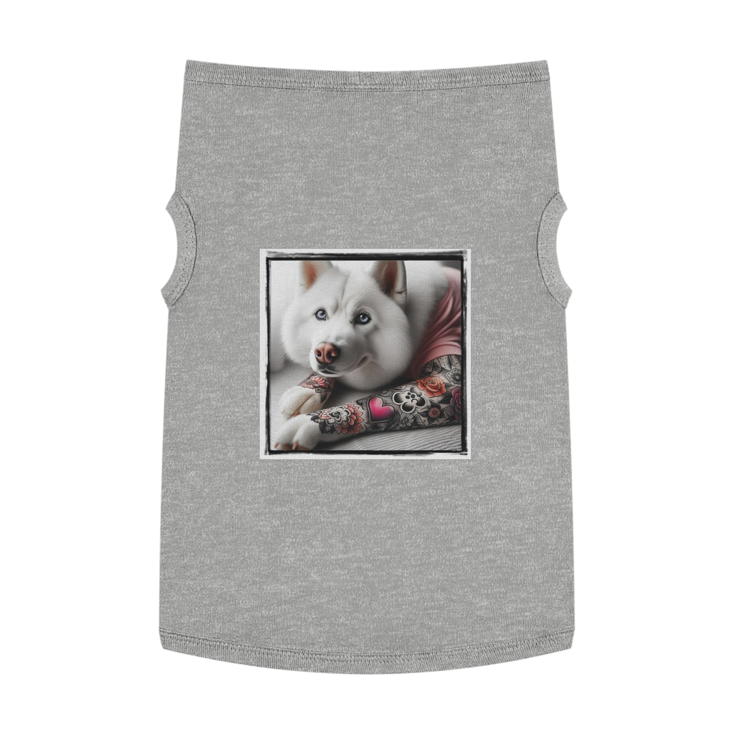 Pet Tank Top Husky Pets Printify XL Heather 