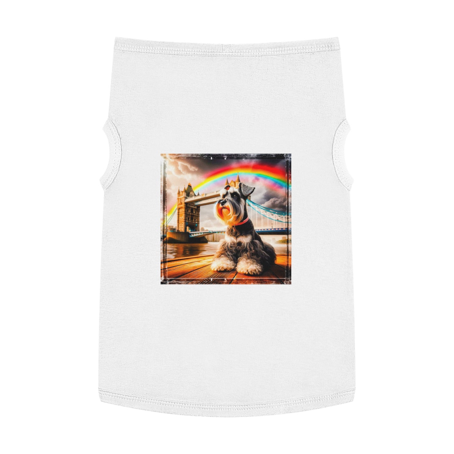 Pet Tank Top Miniature Schnauzer Pets Printify   