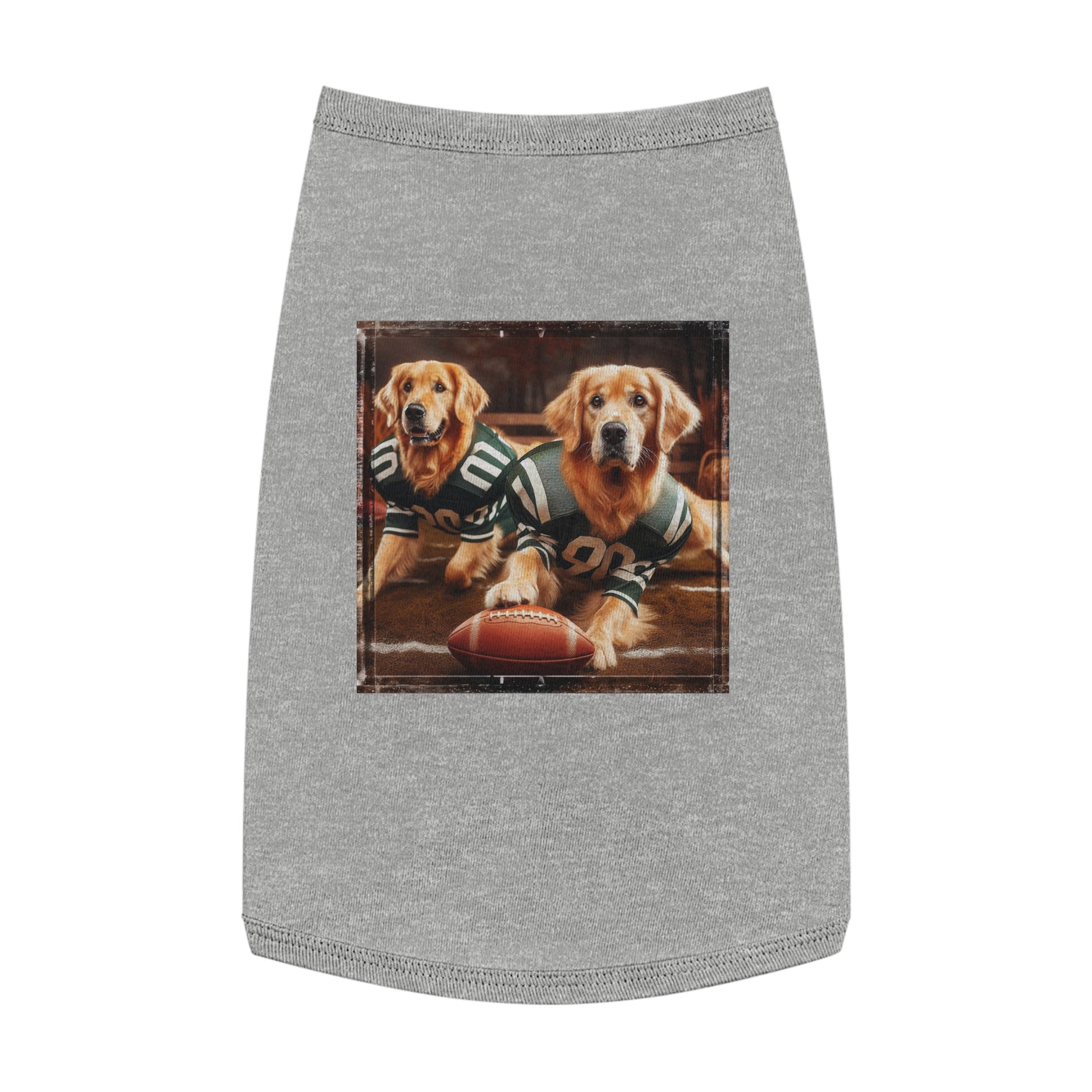 Golden Retriever pet tank top Pets Printify   