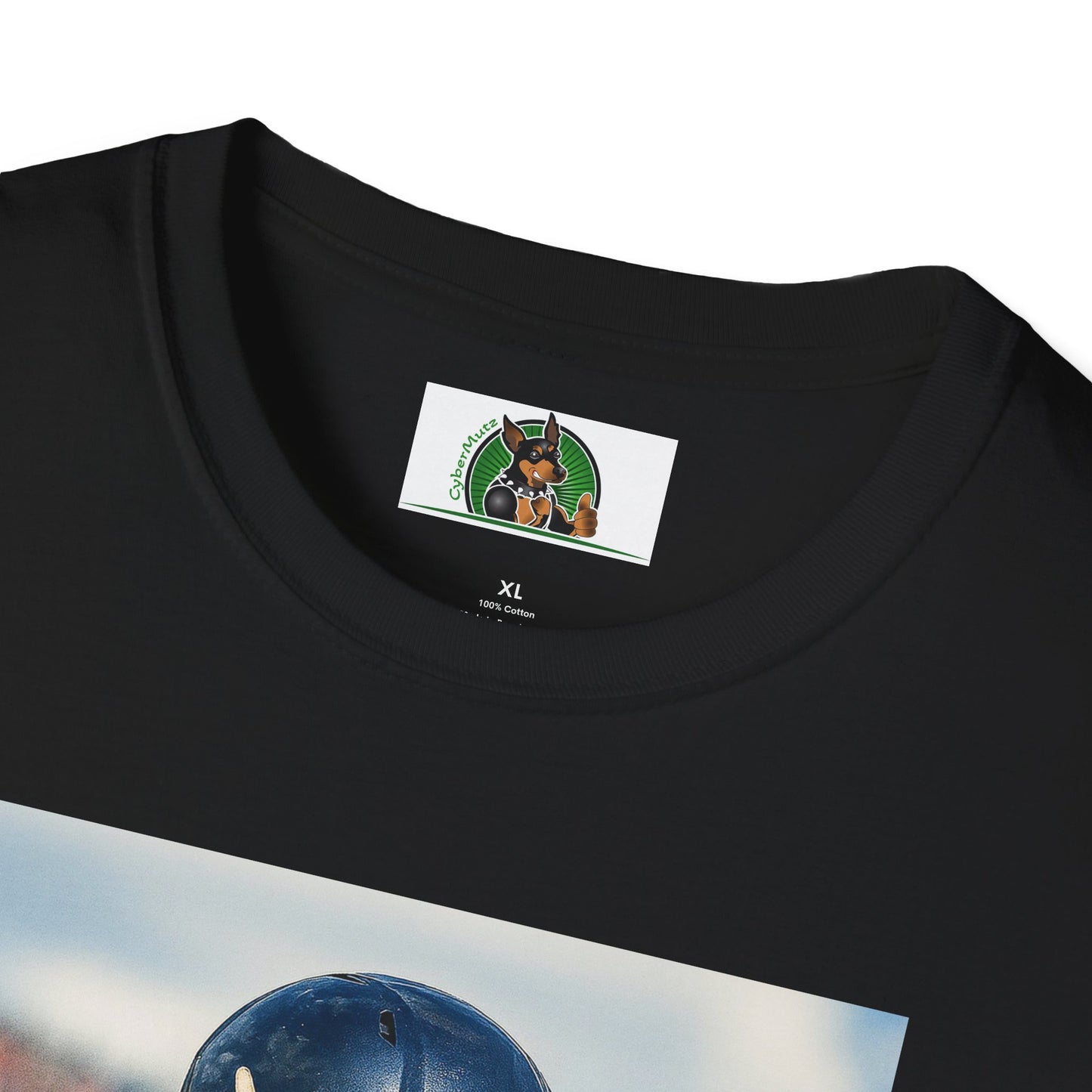 Football Dalmatian Sports T-Shirt T-Shirt Printify