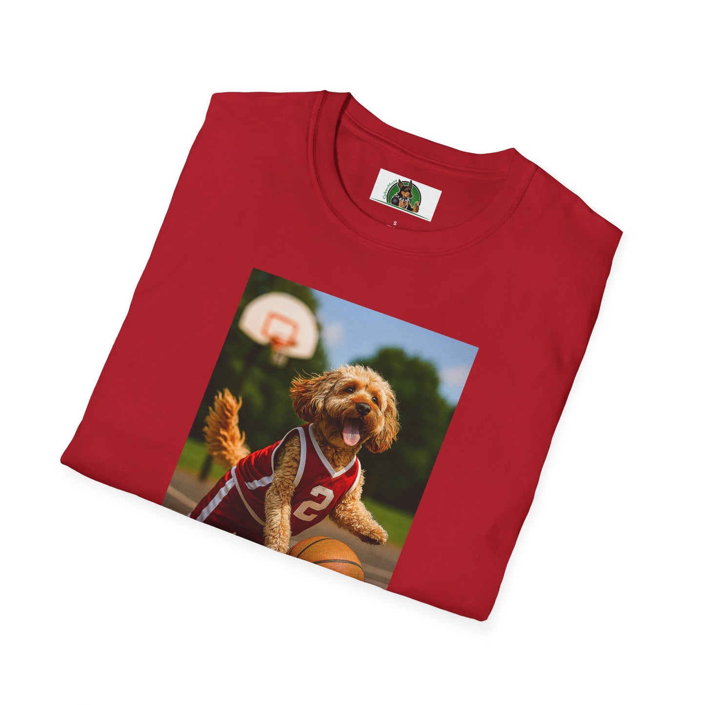 Sports Cockerpoo Basketball T-Shirt