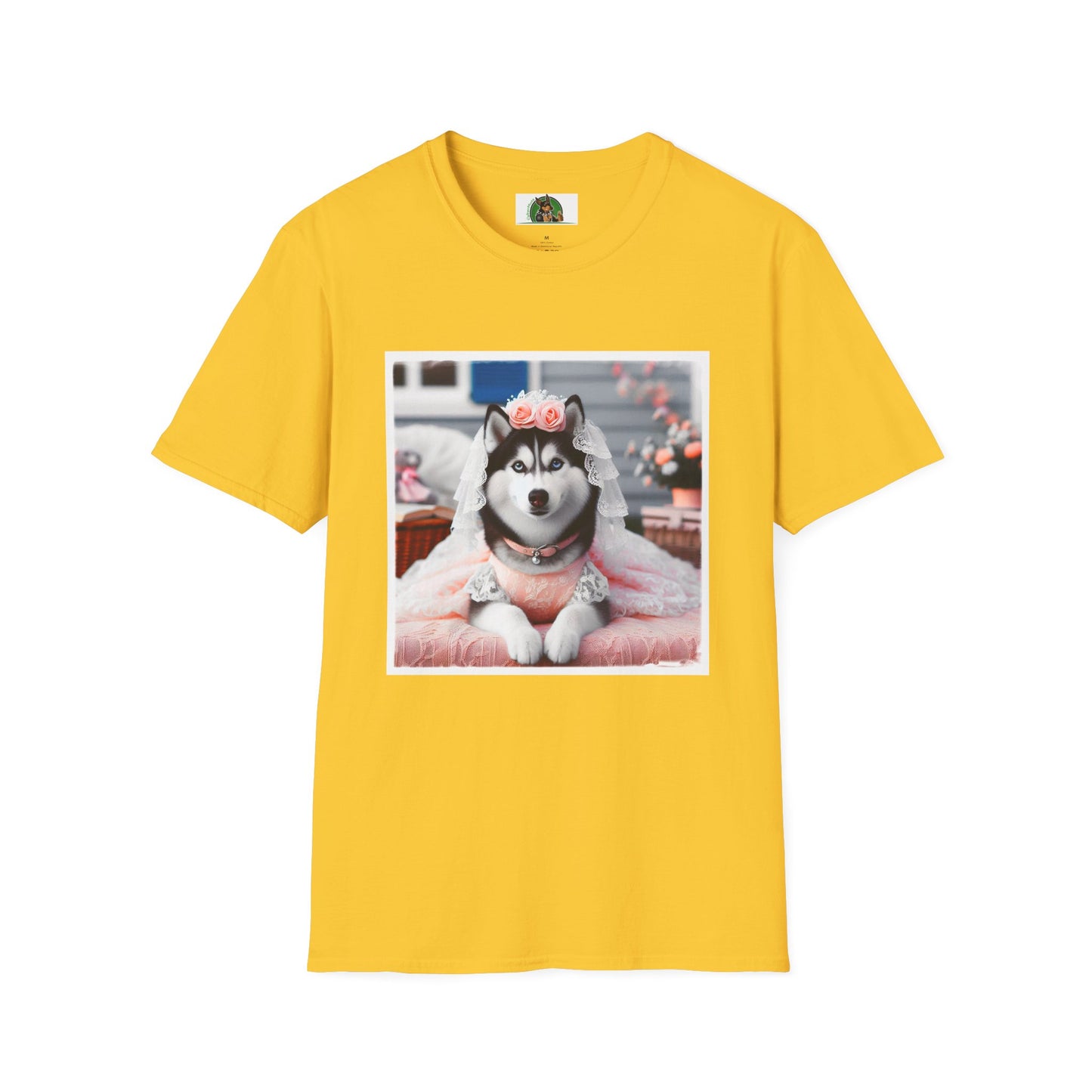 Husky T-Shirt Printify S Daisy 