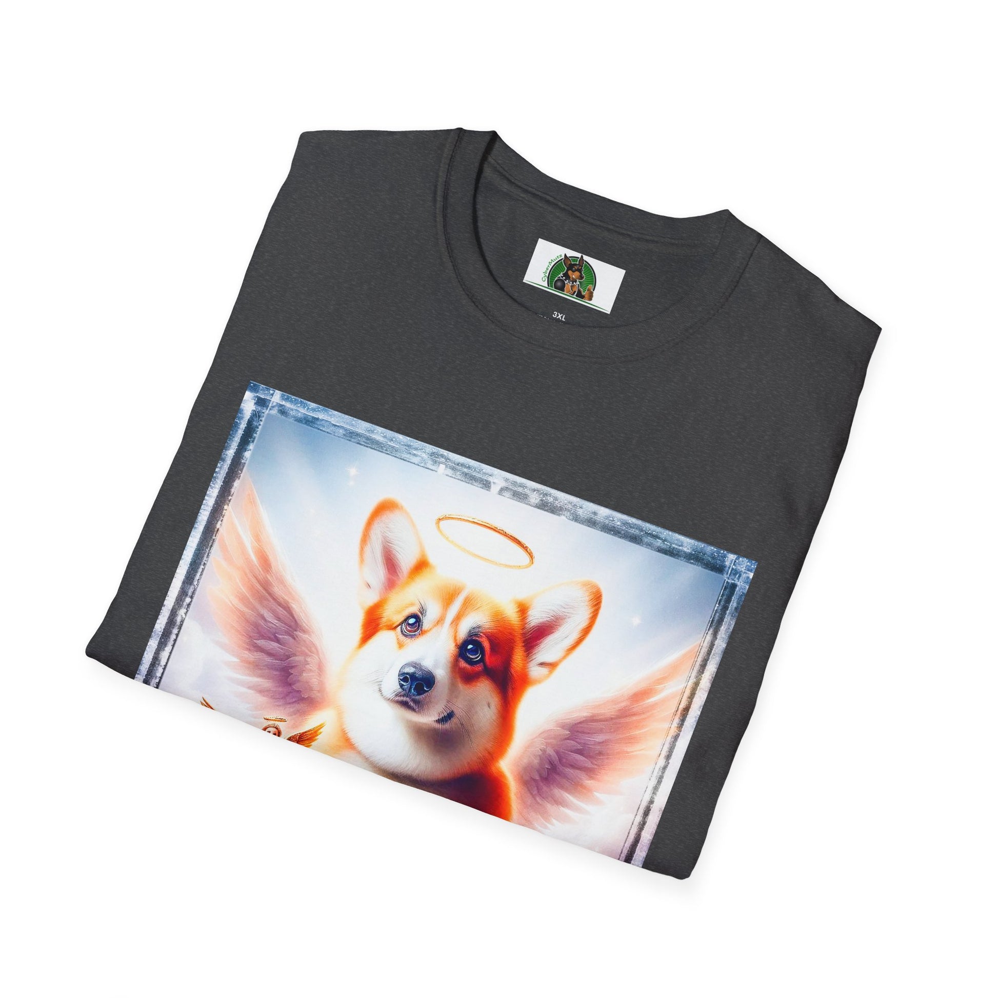 Pembroke Welsh Corgi heaven and clouds T-Shirt Printify
