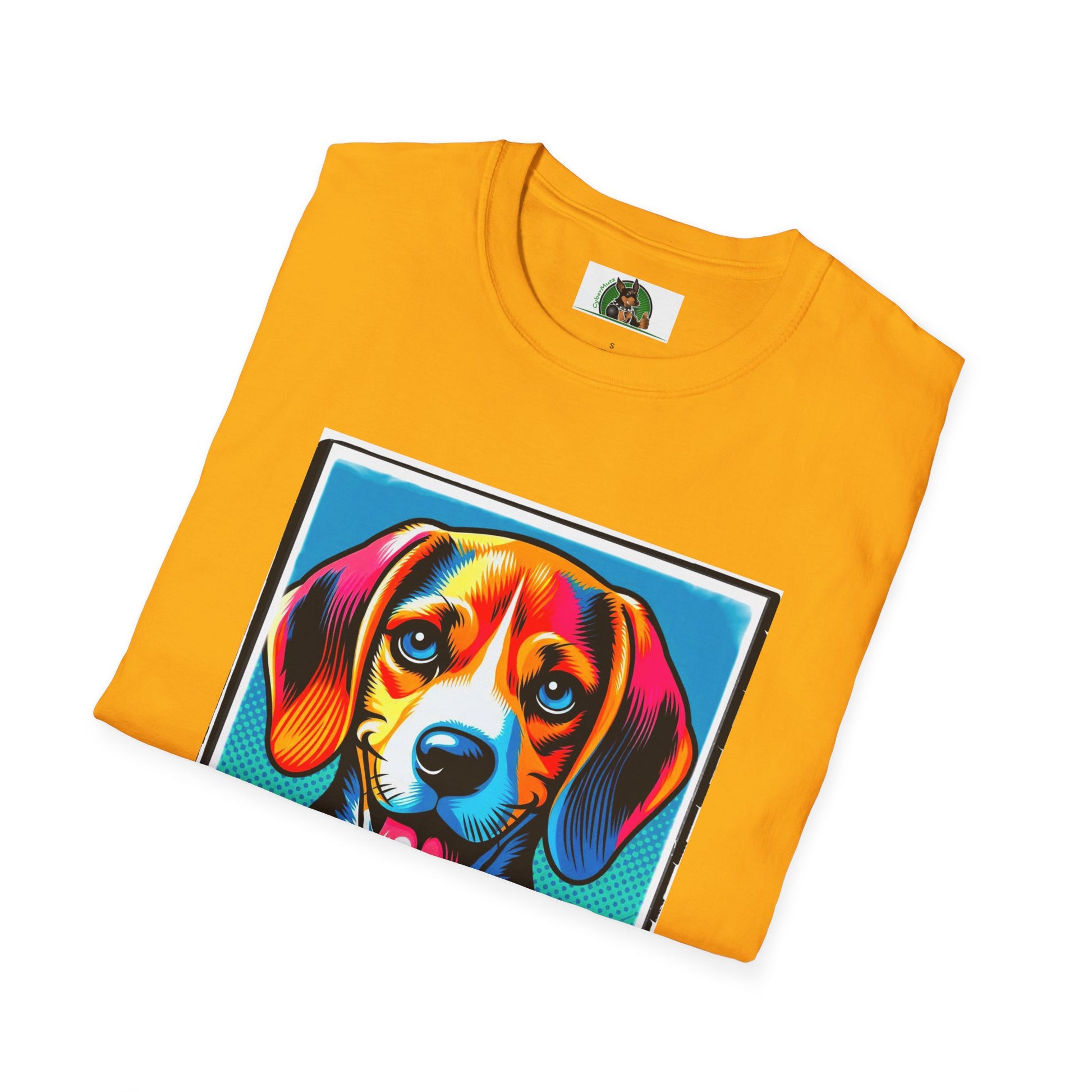 Beagle Pop Art Pic T-Shirt Printify   