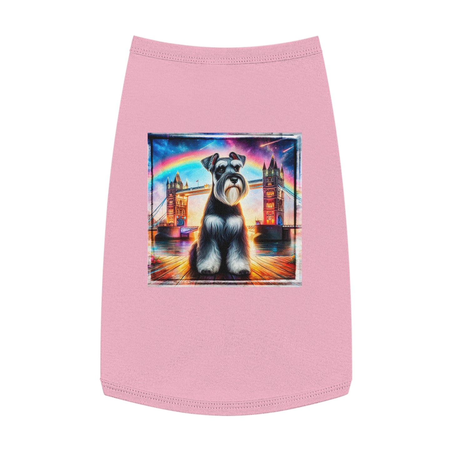 Pet Tank Top Miniature Schnauzer Pets Printify   