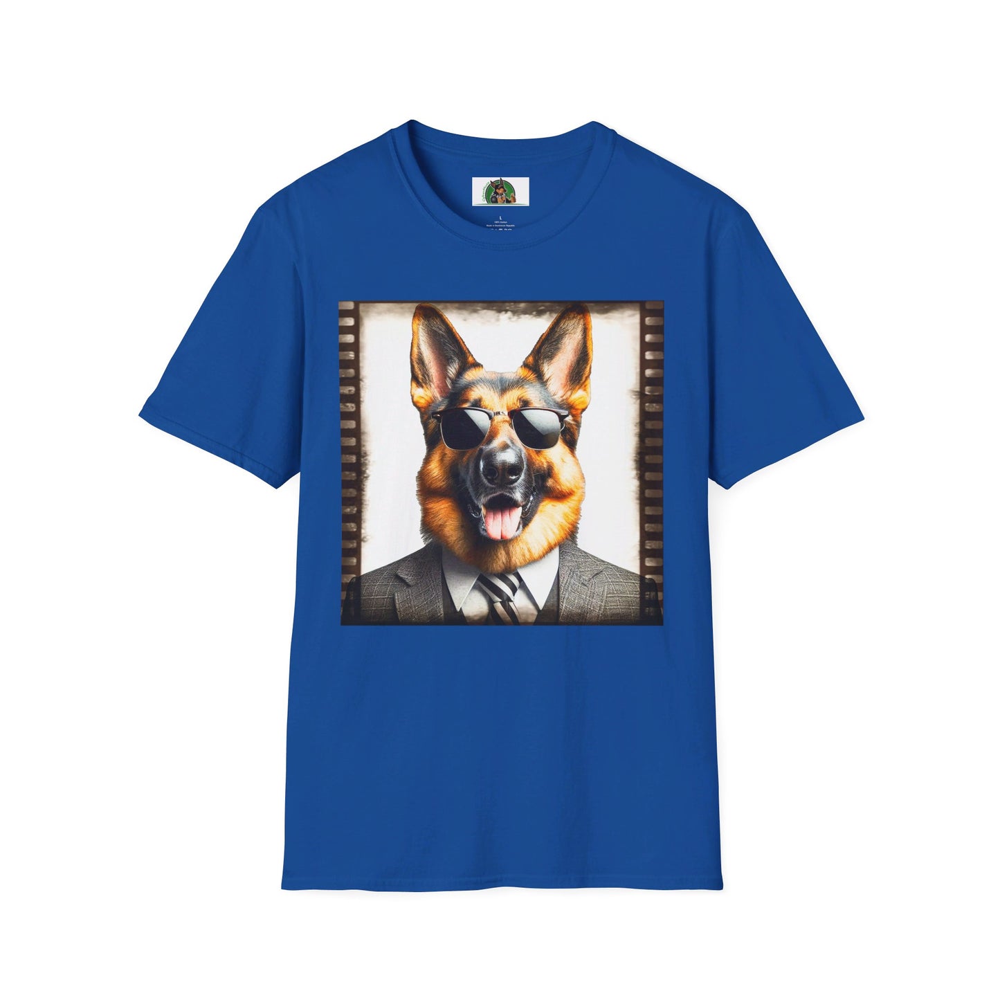 German Shepherd T-Shirt Printify Royal S 