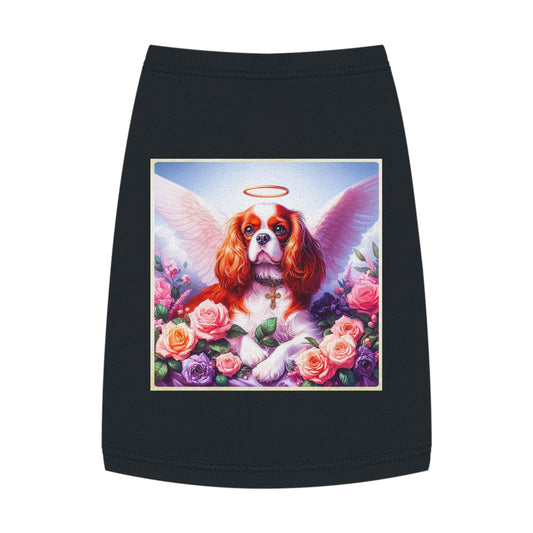 Pet Tank Top Cavalier King Charles Spaniel Pets Printify M Black 