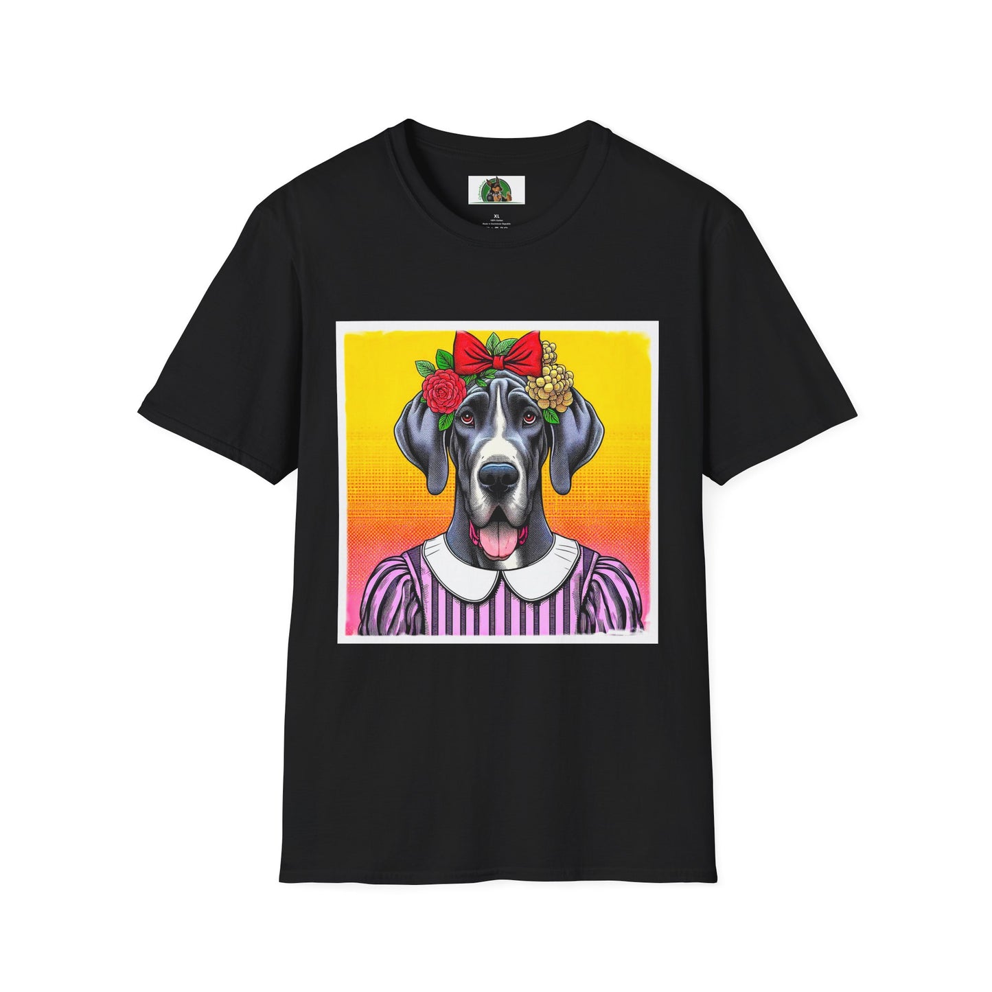 Great Dane T-Shirt Printify XS Black 