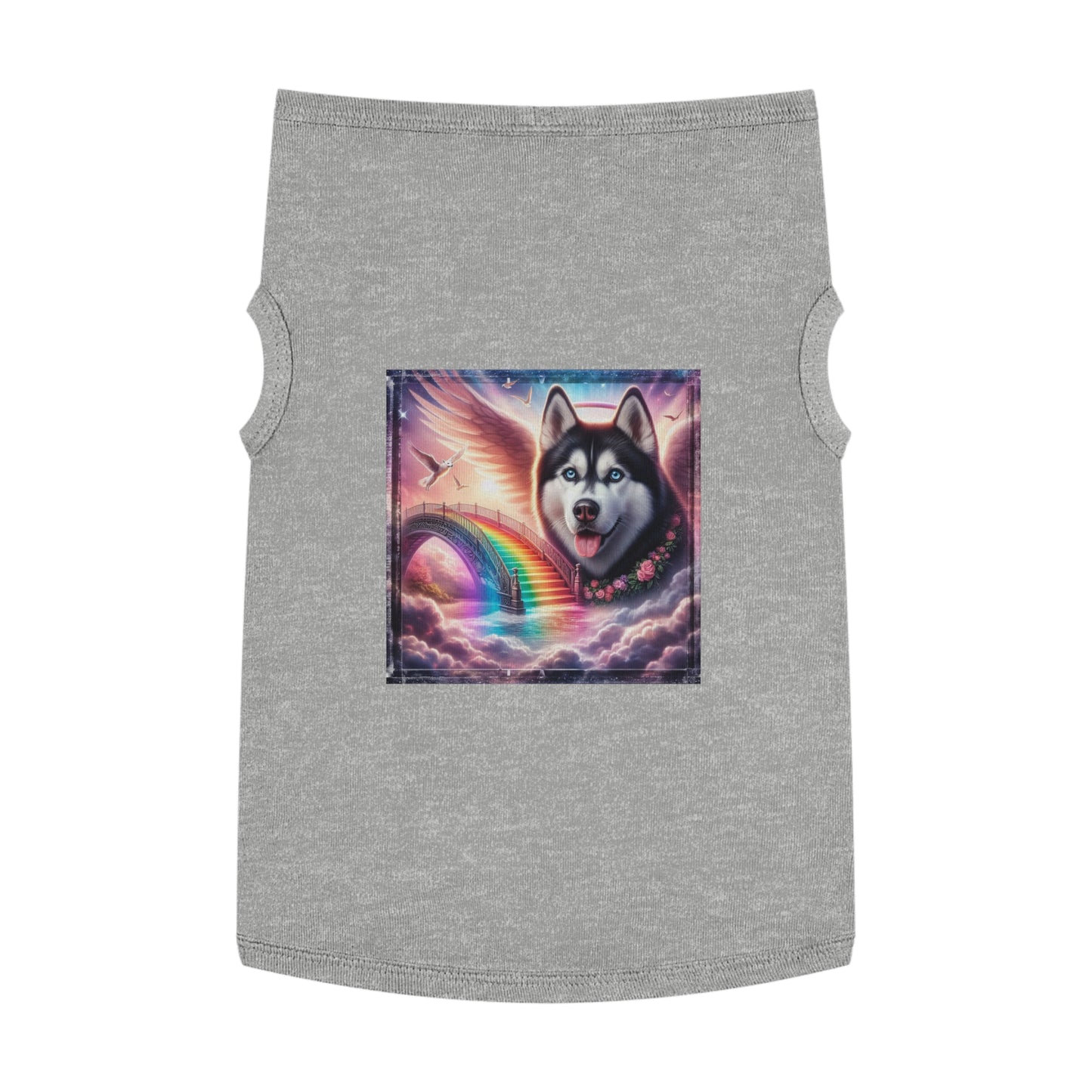 Pet Tank Top Husky Pets Printify XL Heather 