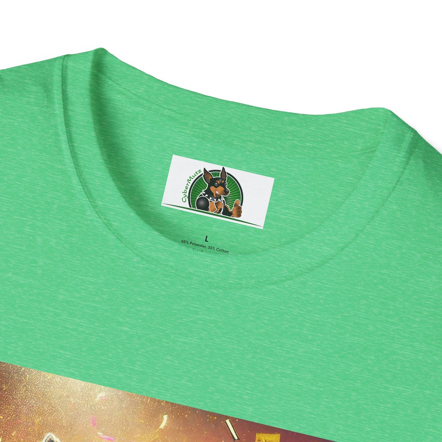 Dancing German Shepherd T-Shirt T-Shirt Printify