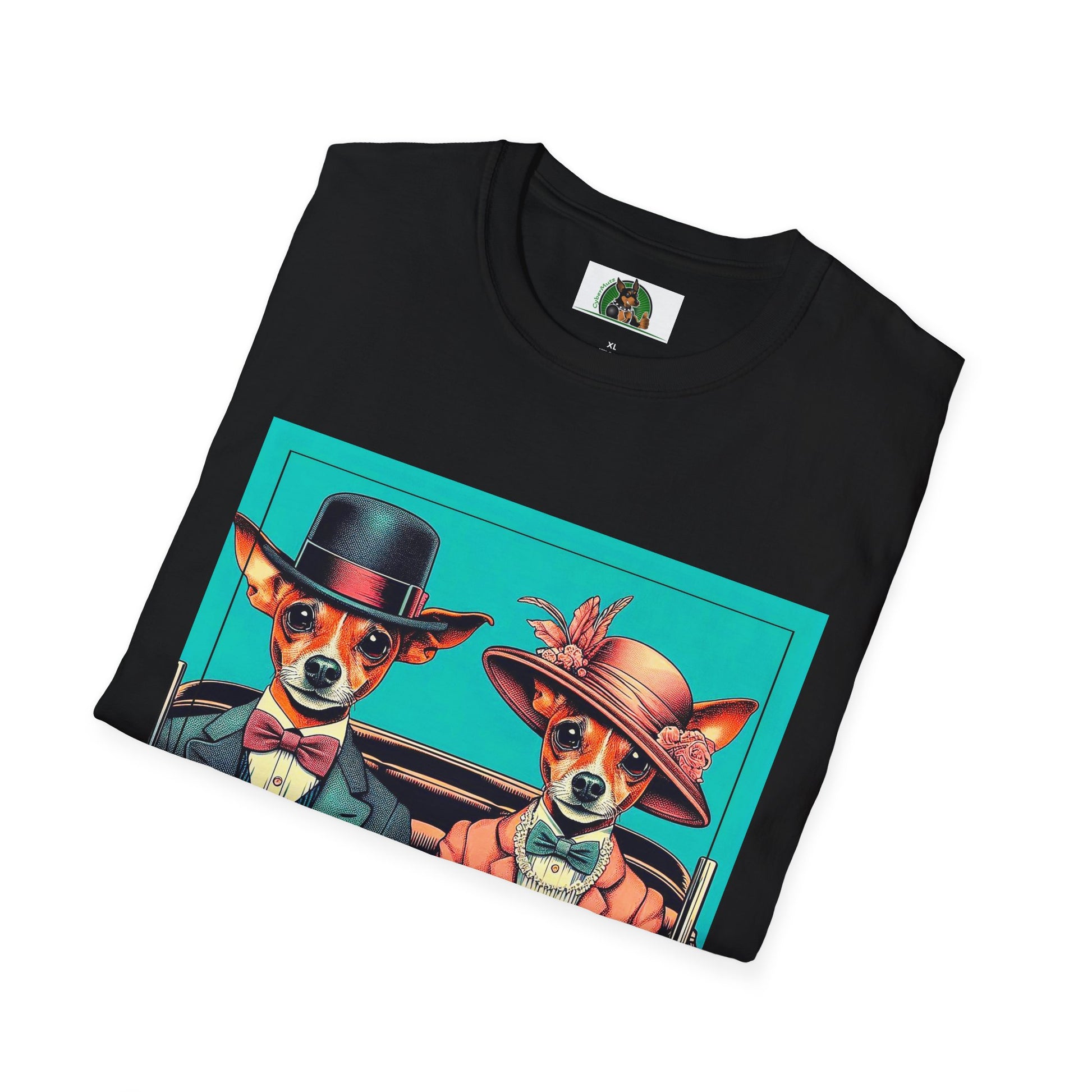 Wacky Min Pin T-Shirt 30s couple T-Shirt Printify