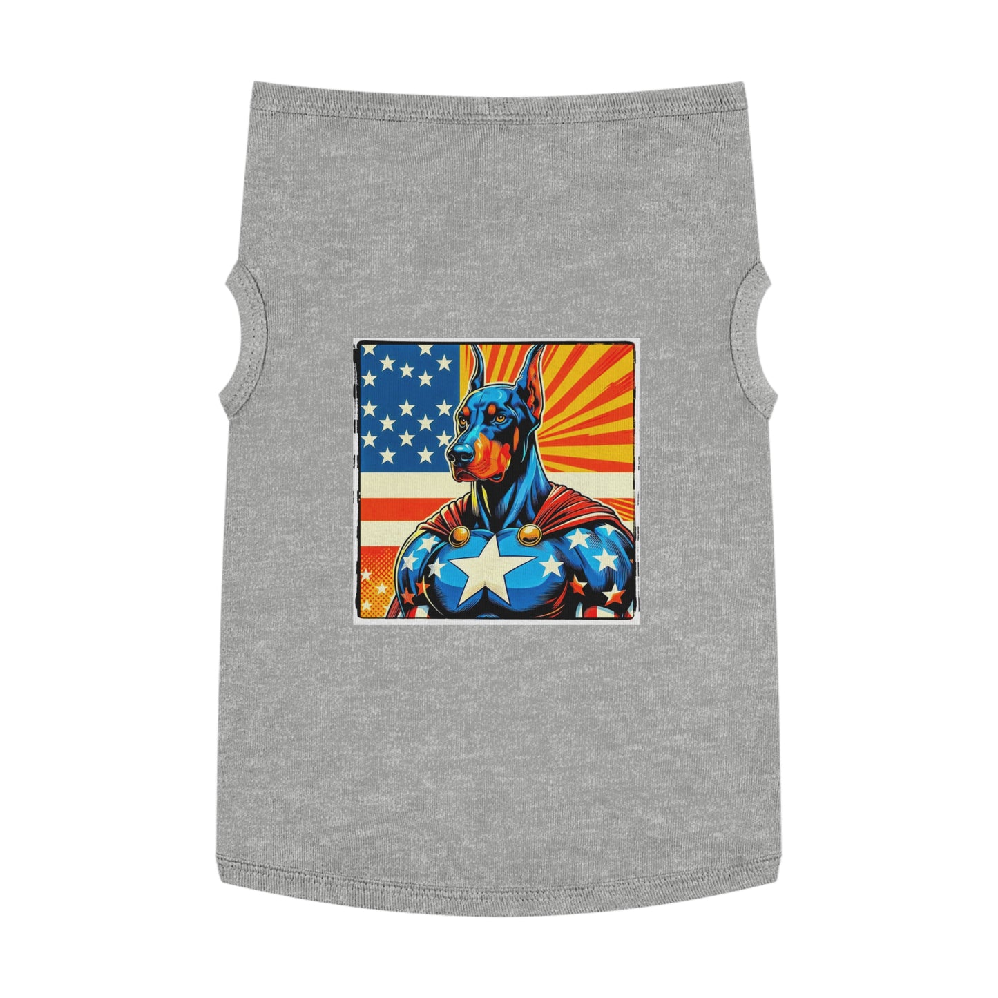 Pet Tank Top Doberman Pets Printify XL Heather 