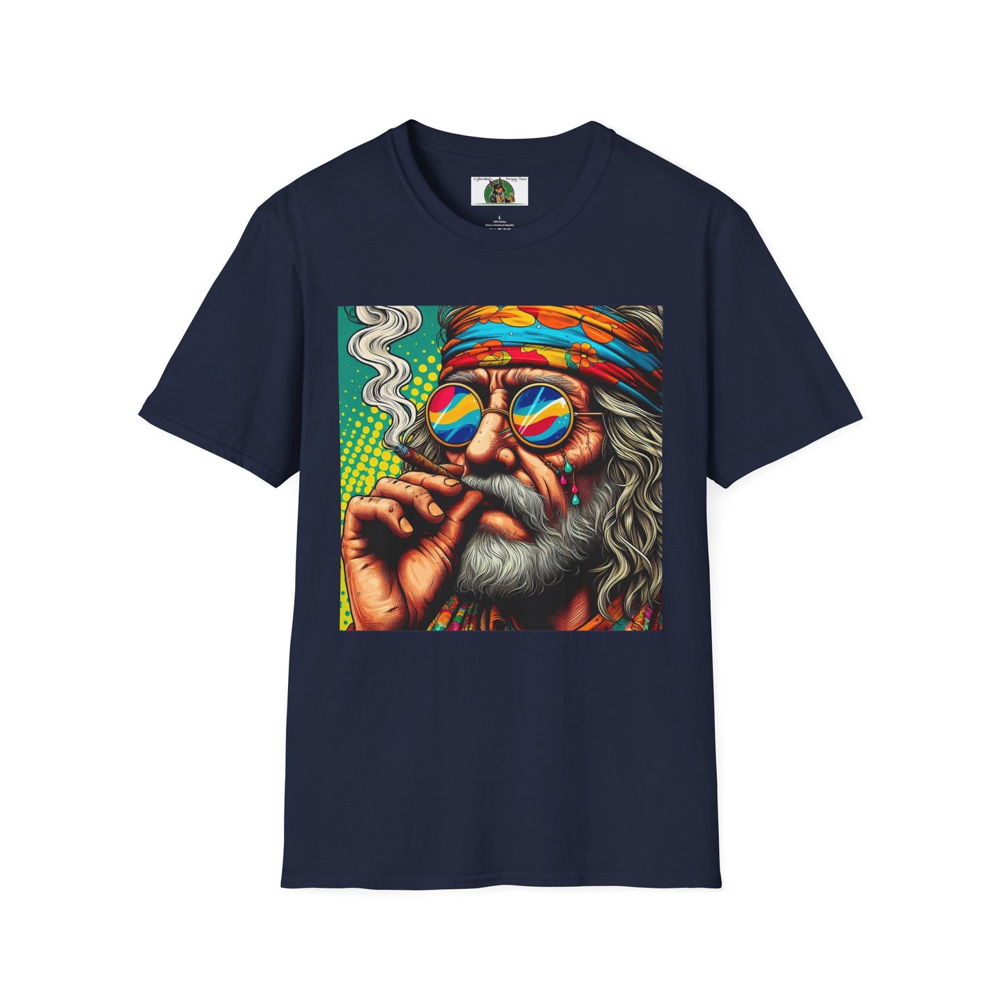 Wacky Tobaccy T-Shirt Printify Navy S 