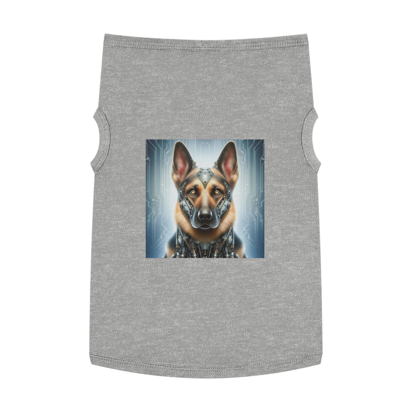 Pet Tank Top German Shepherd Pets Printify XL Heather 