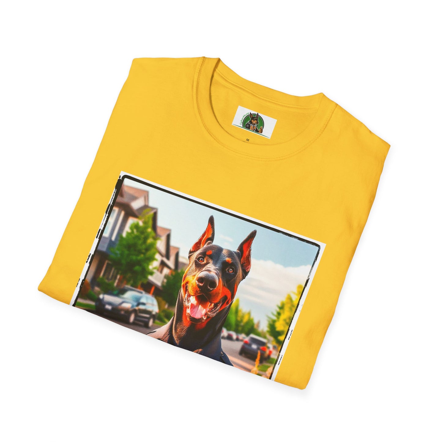 Doberman T-Shirt Printify   