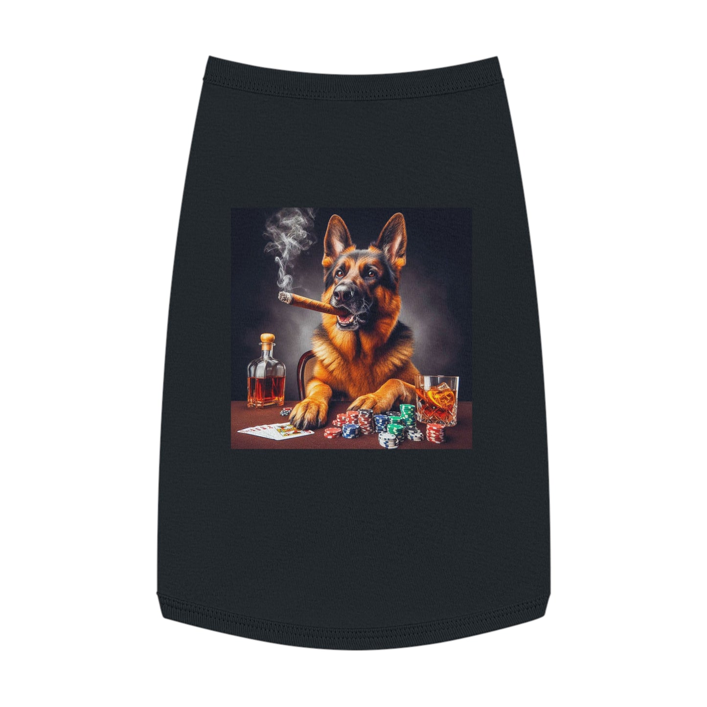 Pet Tank Top German Shepherd Pets Printify   