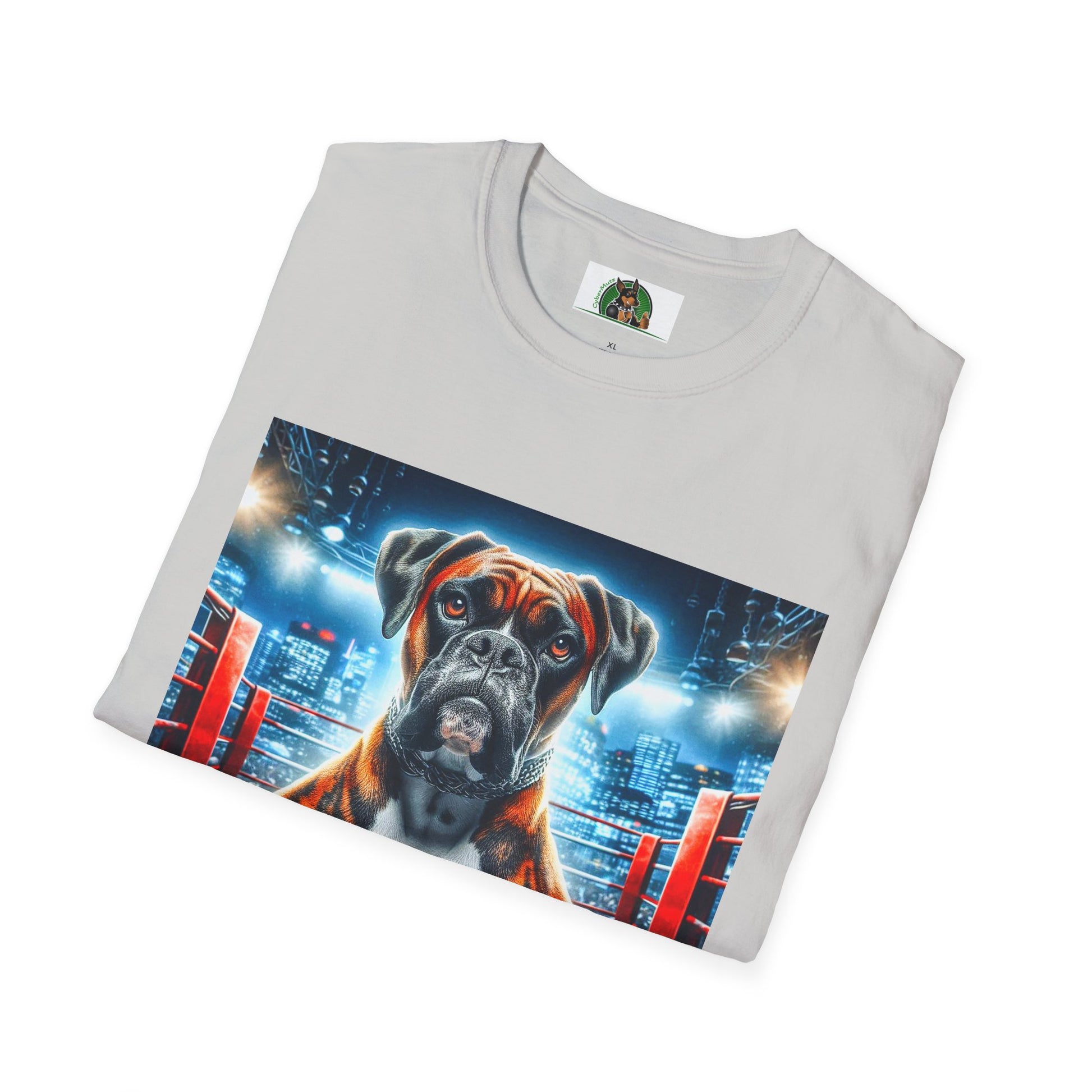 Boxing Boxer Dog Shirt T-Shirt Printify   