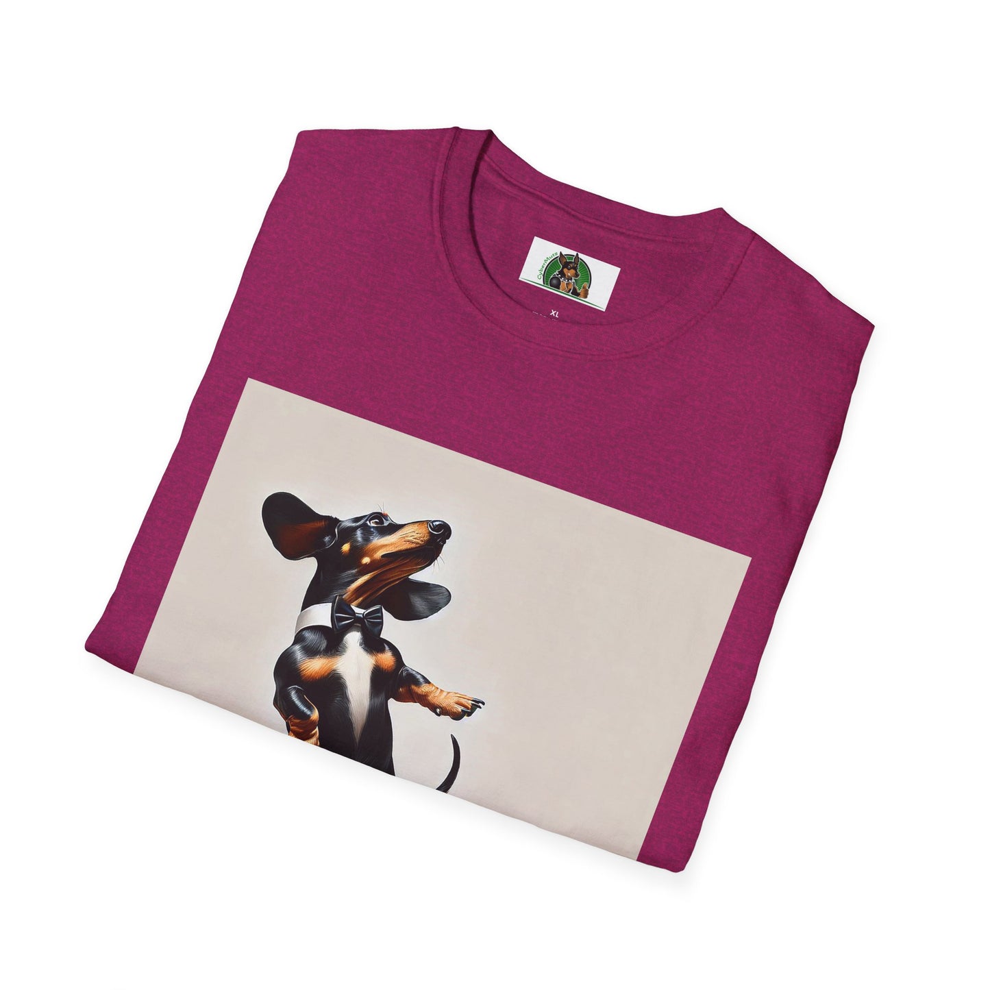 Dachshund Dancing Dog T-Shirt - Fun and Playful Unisex Tee