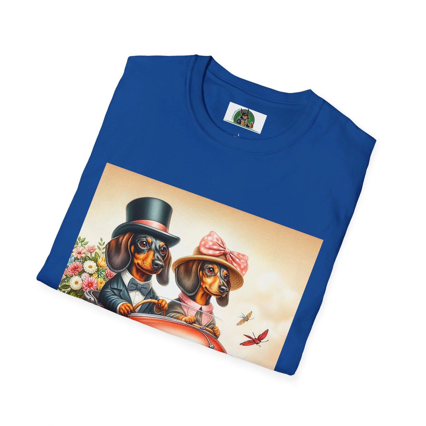 Wacky Dachshund T-Shirt Printify   