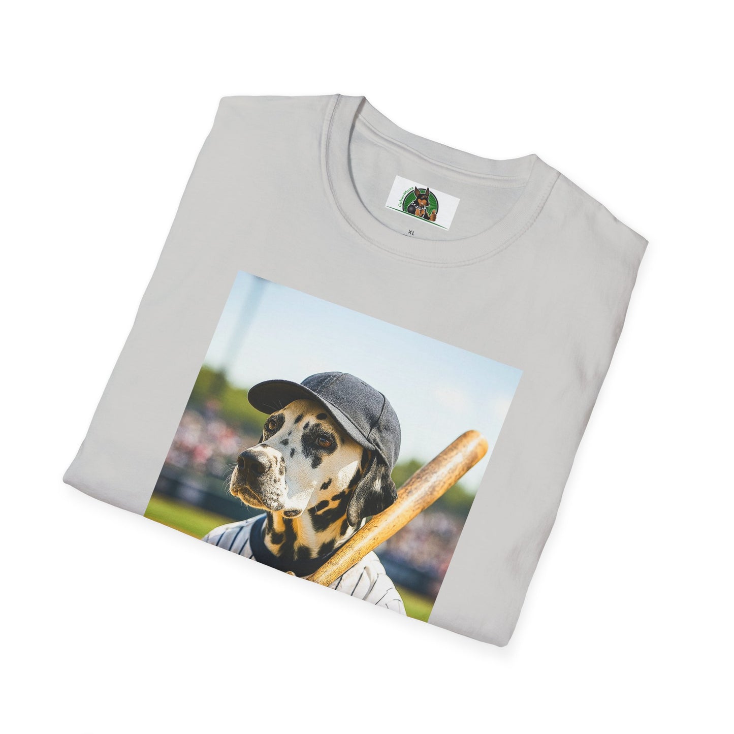 Baseball Dalmatian Sports Unisex T-Shirt