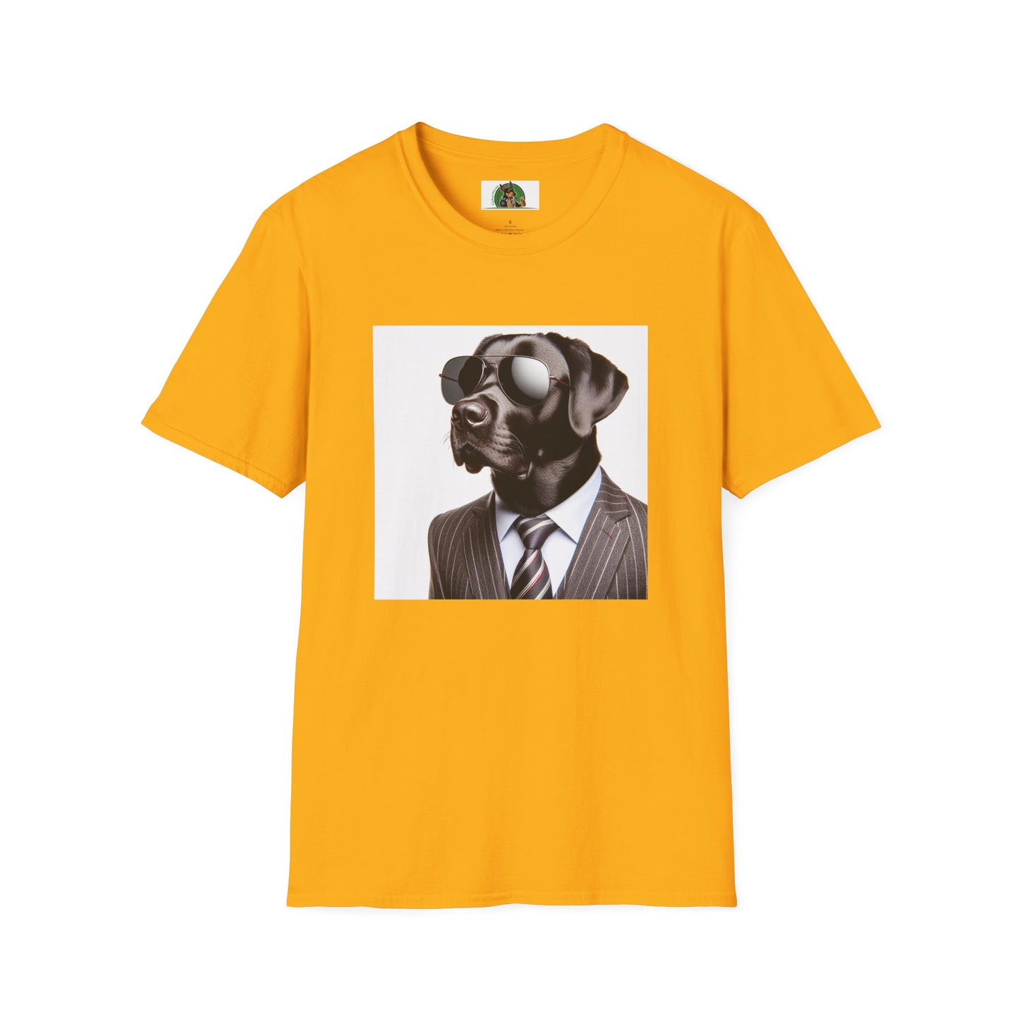 Labrador Retriever T-Shirt Printify S Gold 