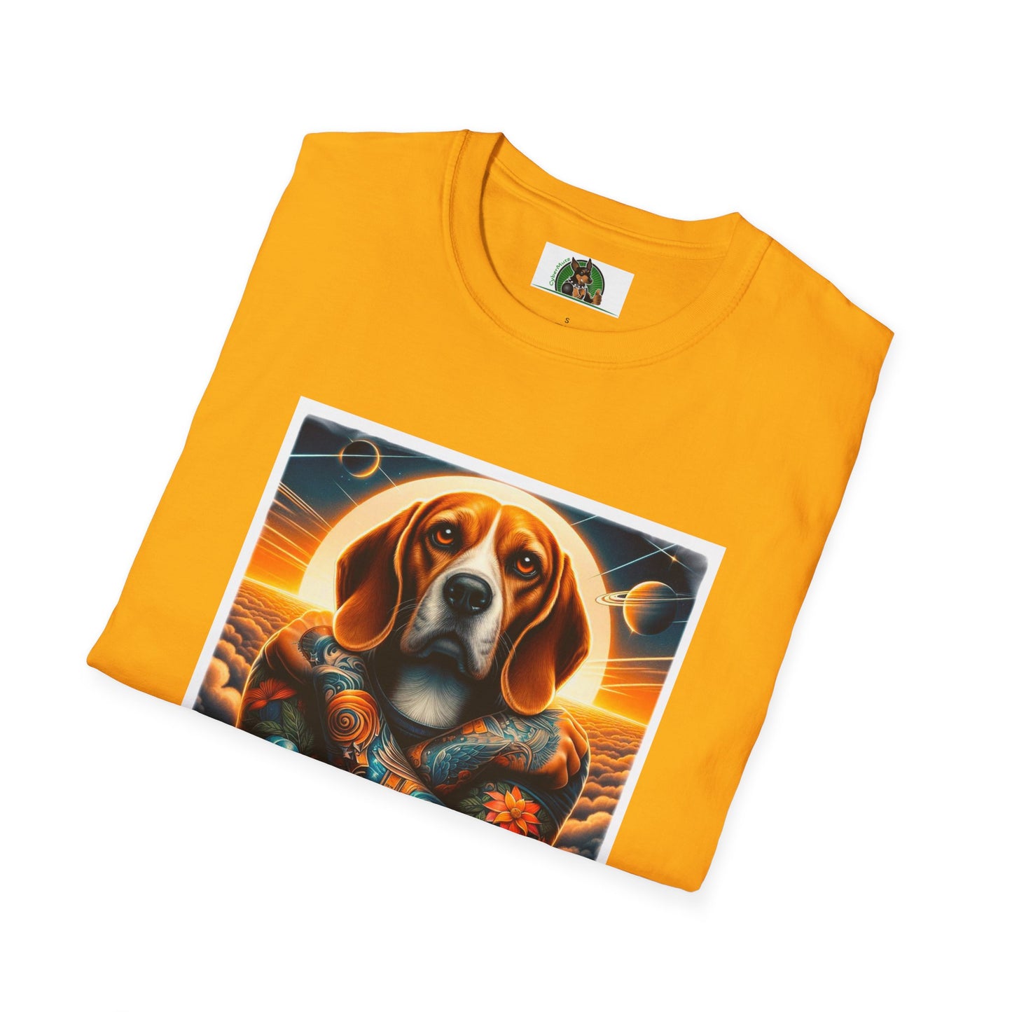 Beagle Tattooed And Buff T-Shirt Printify   