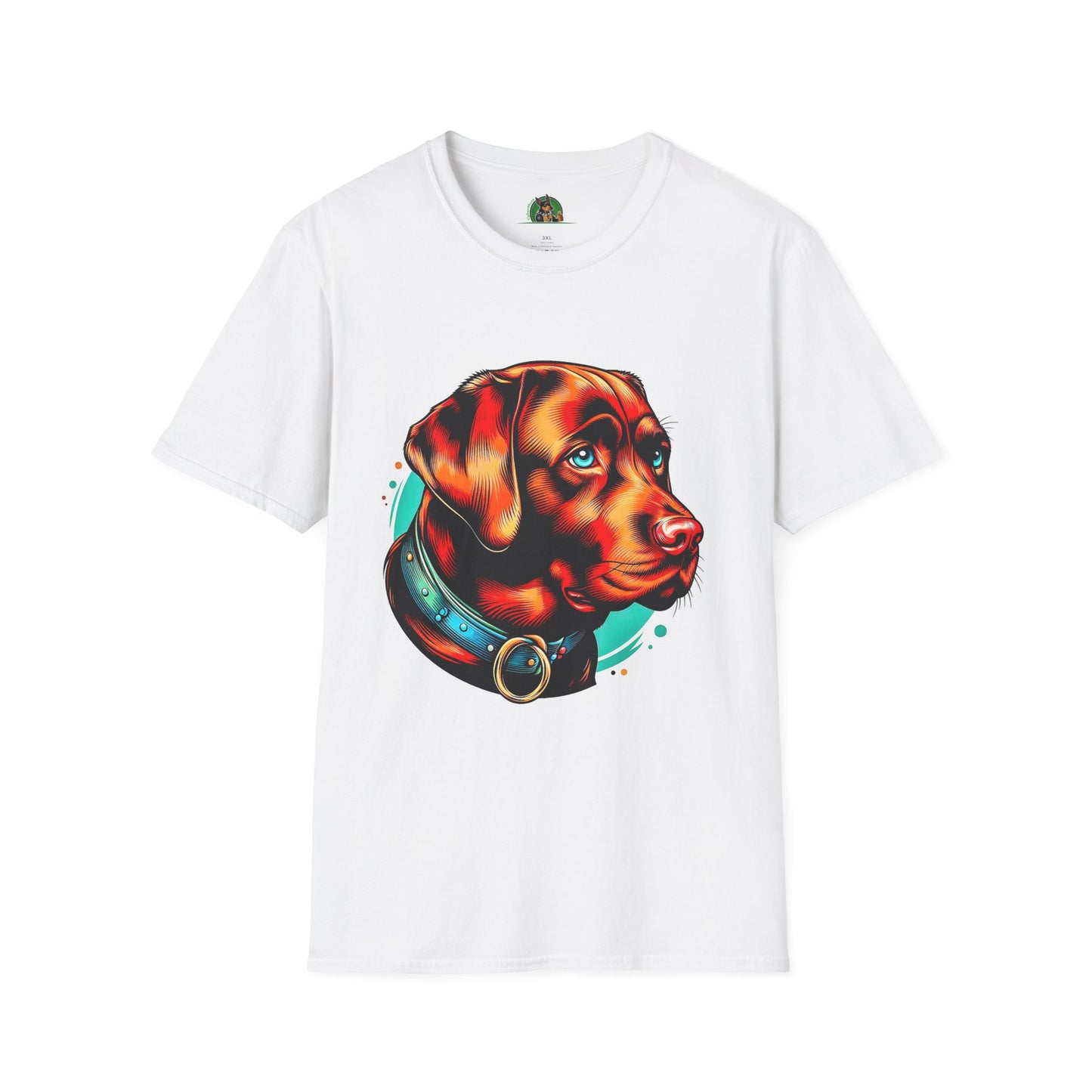 Labrador Retriever T-Shirt Printify XS White 