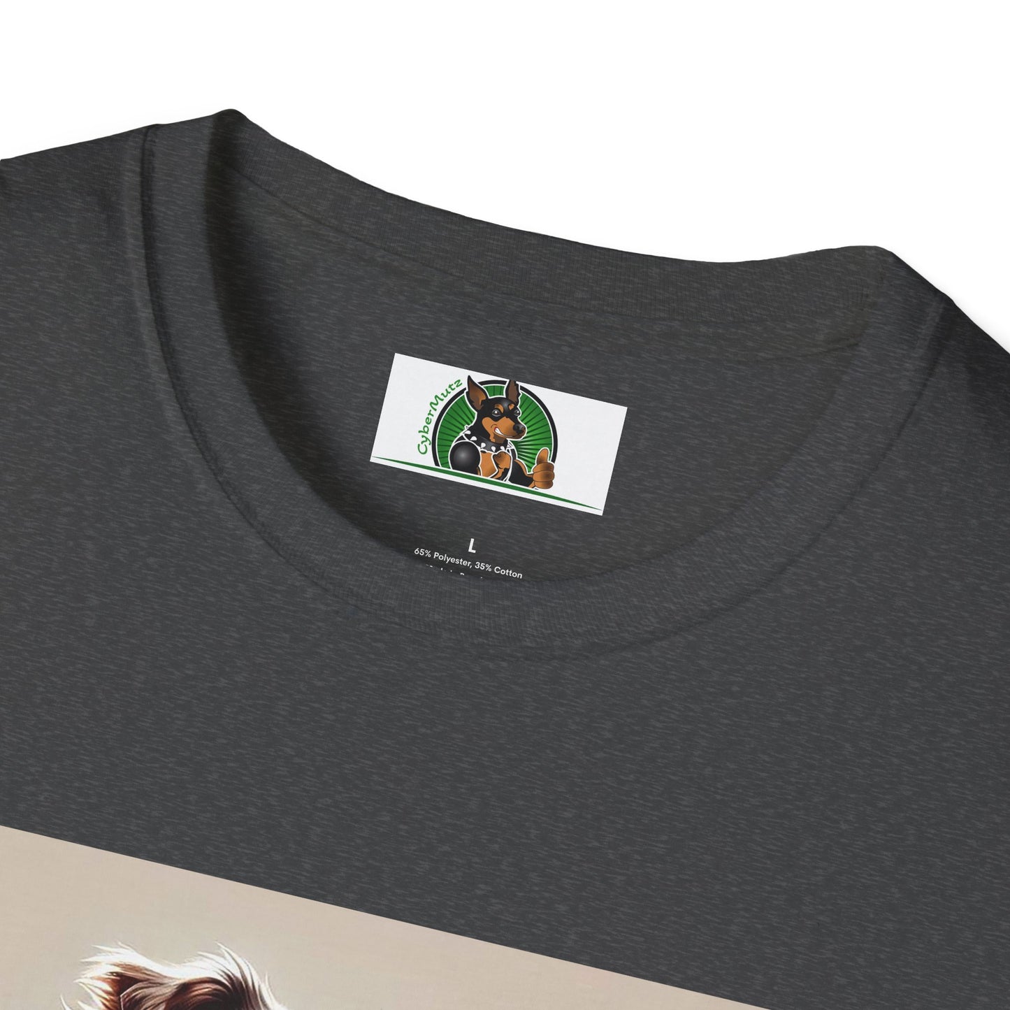 Dog Lover T-Shirt - Dancing Dog Australian Shepherd T-Shirt Printify