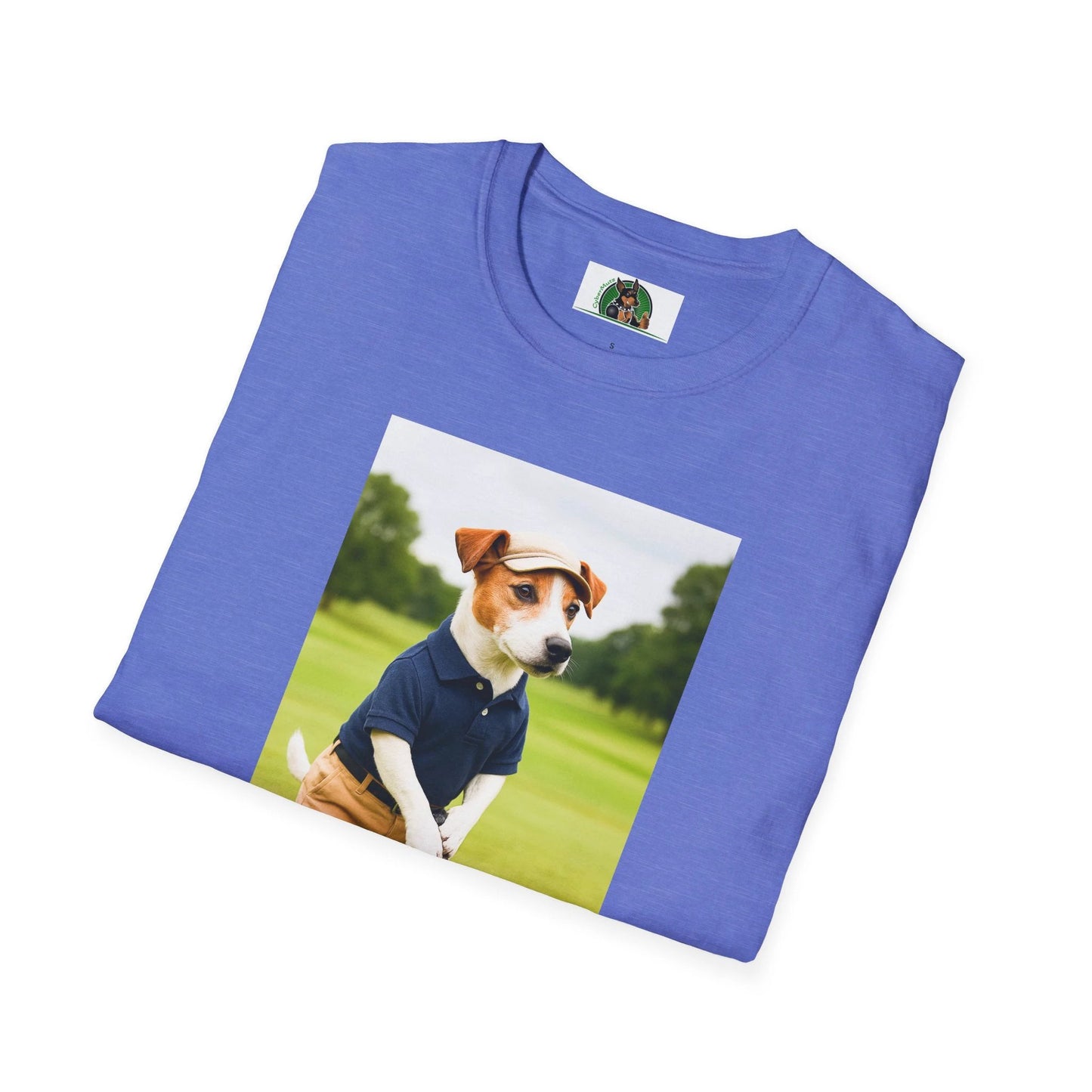 Jack Russell Golf Tee — Sports Dog T-Shirt by Printify