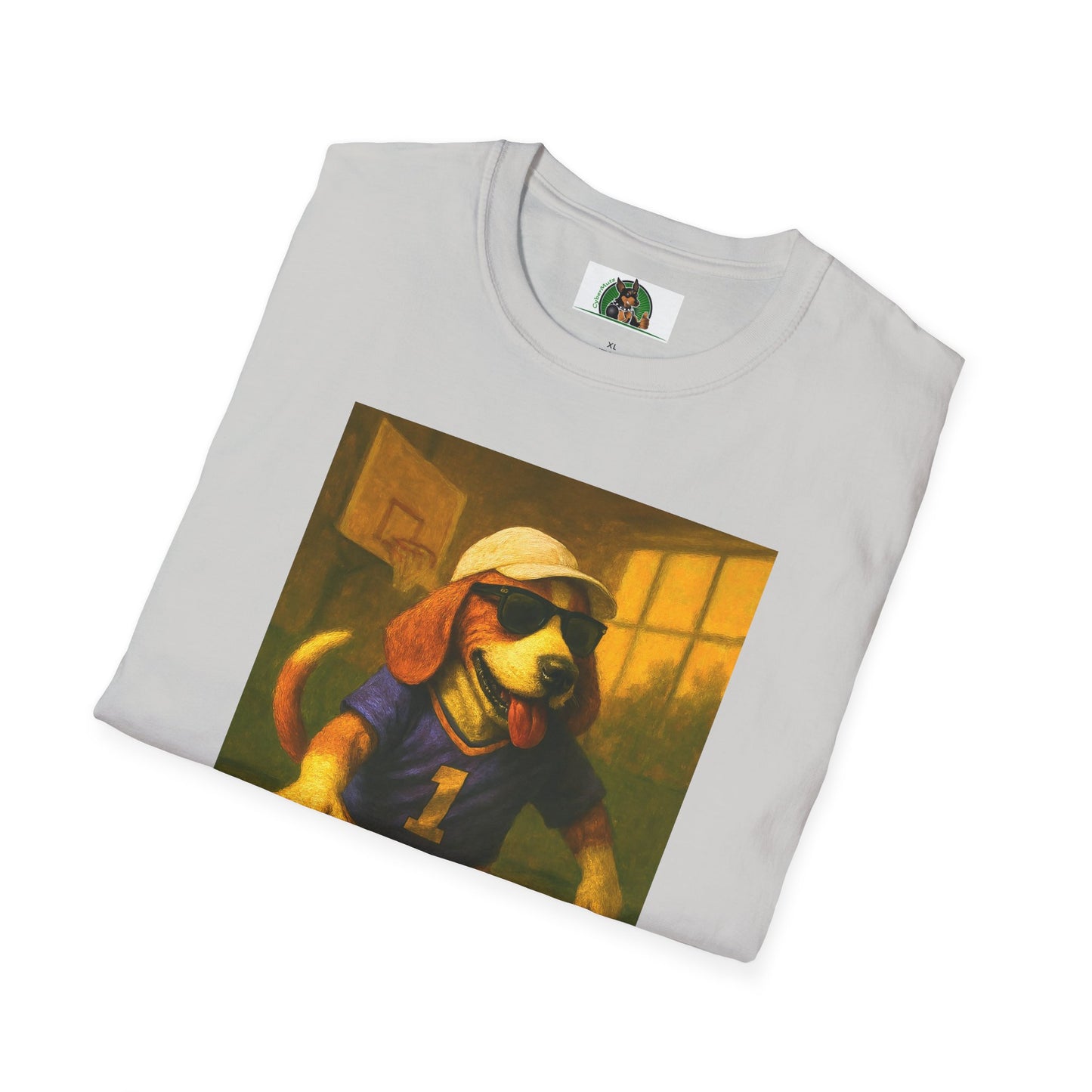 Sports Beagle T-Shirt Basketball
