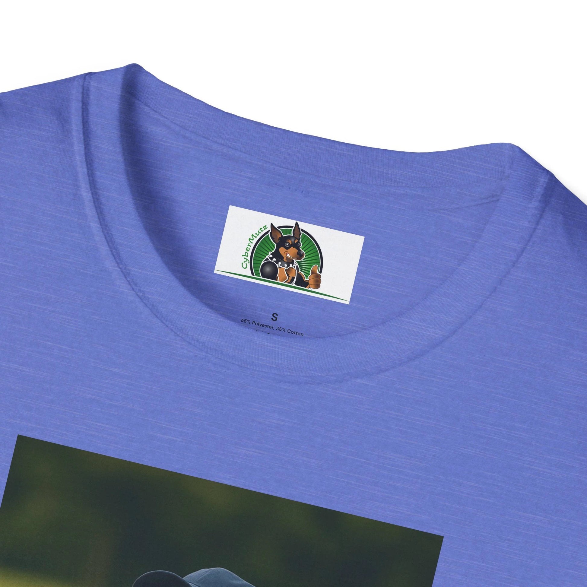 Sports Golden doodle Playing Baseball T-Shirt by Printify