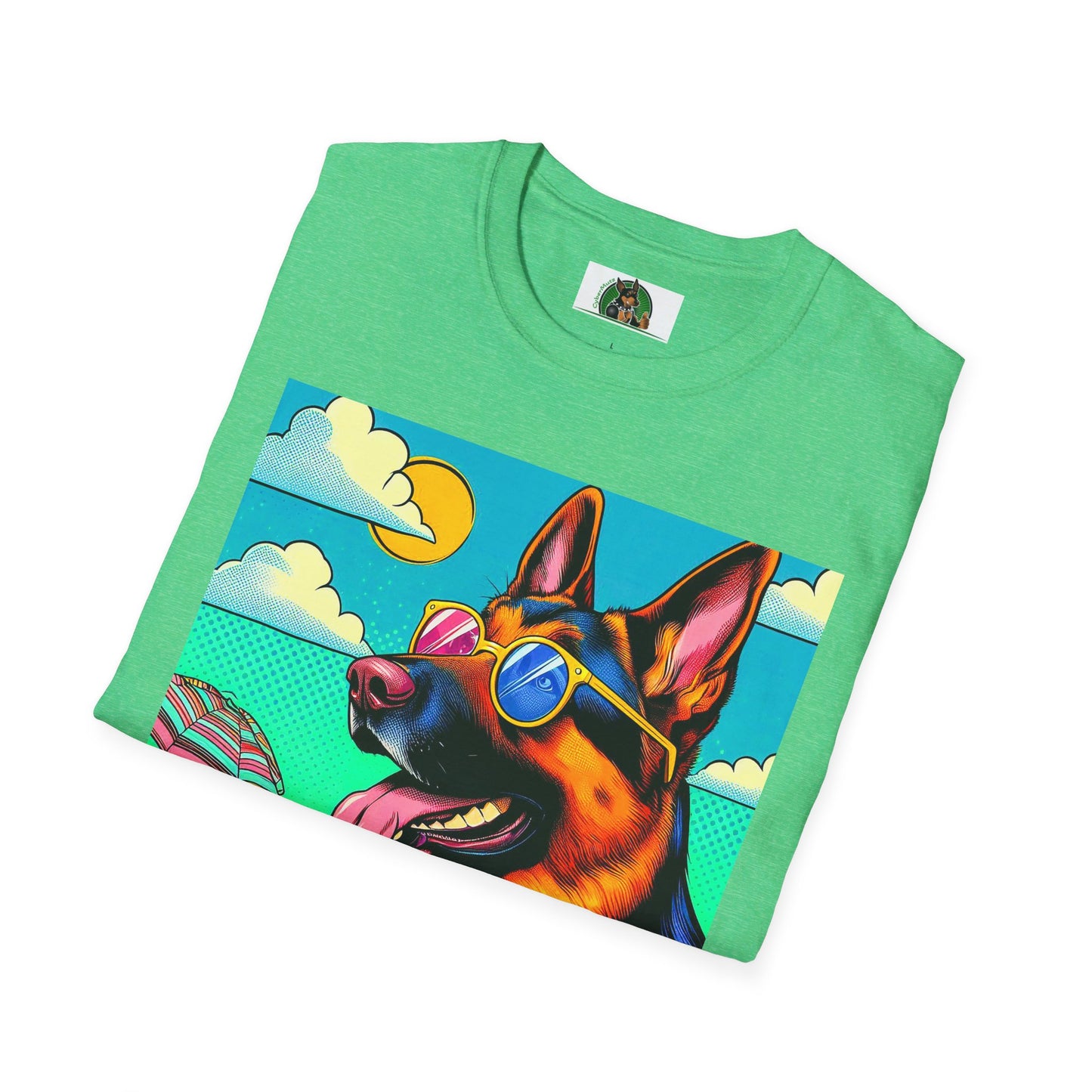 German Shepherd T-Shirt Printify   