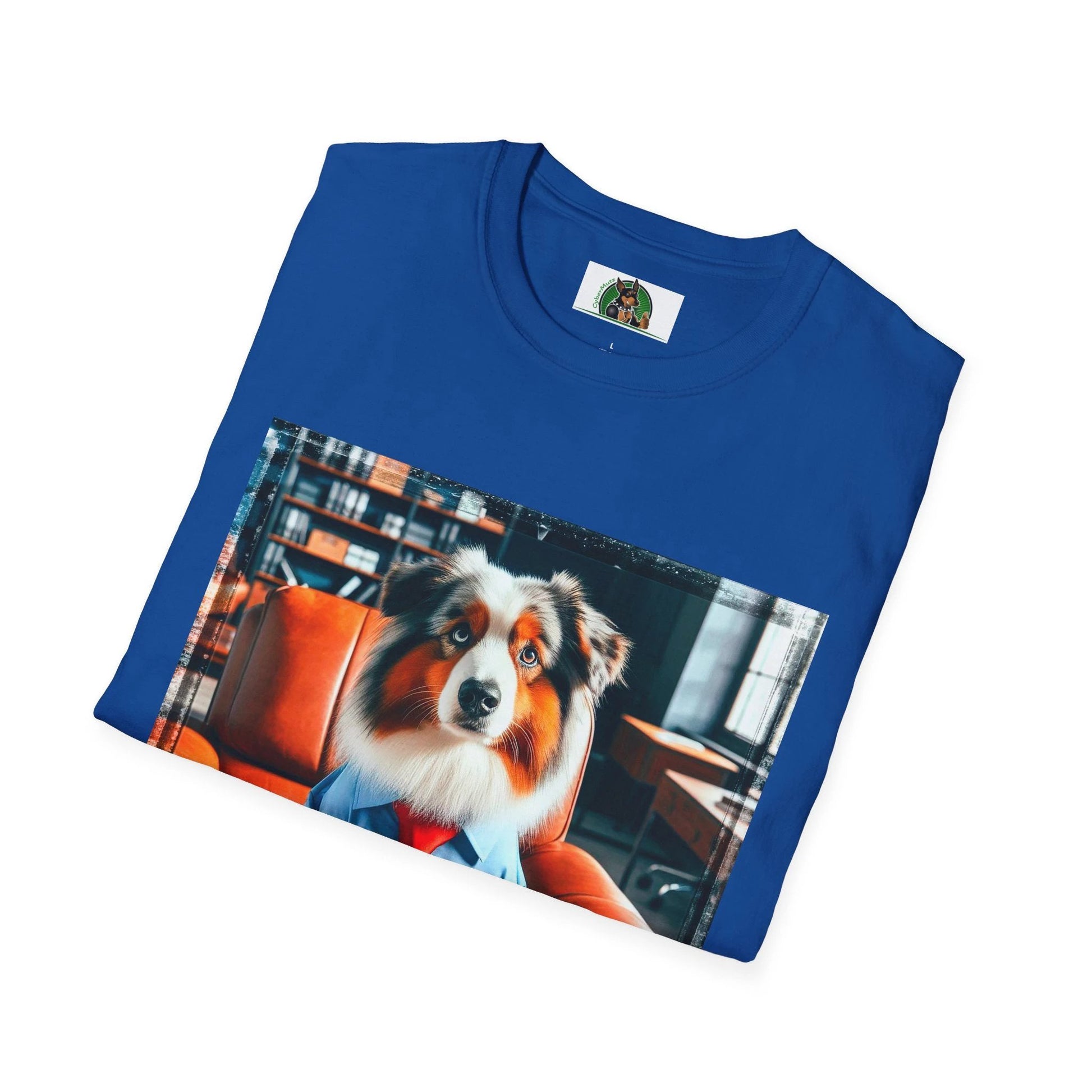 Australian Shepherd Boss Dog T-Shirt Printify