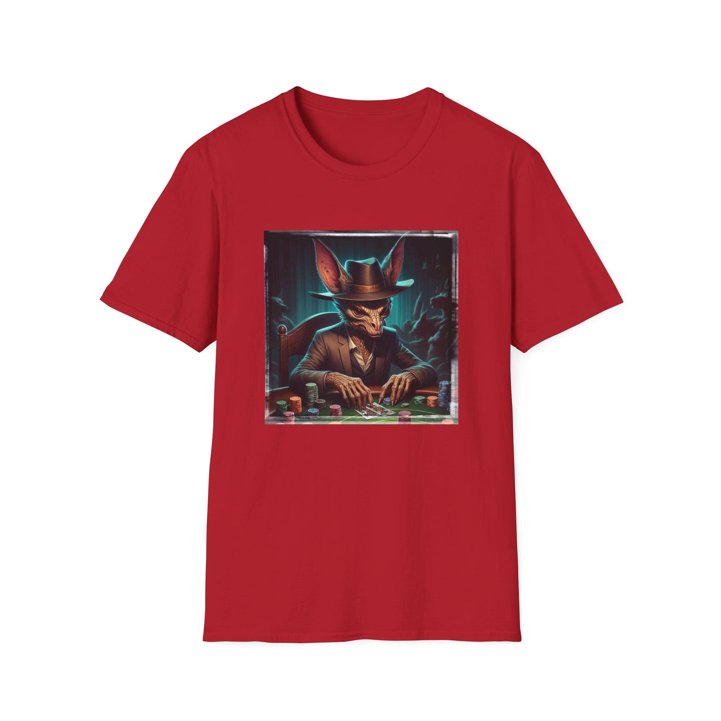 Chupacabra T-Shirt Printify S Cherry Red 